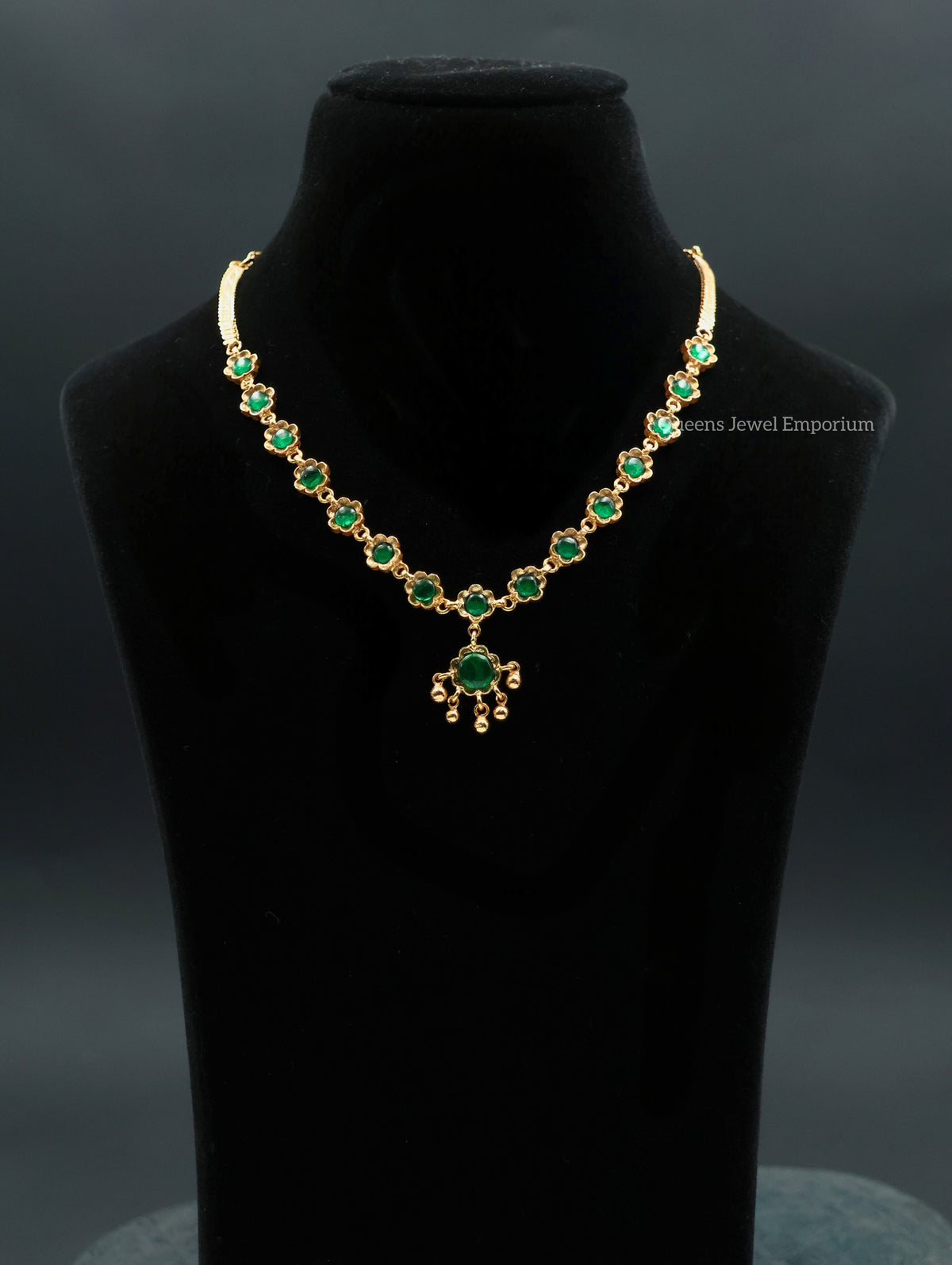 Anjalee Devi Necklace - Green