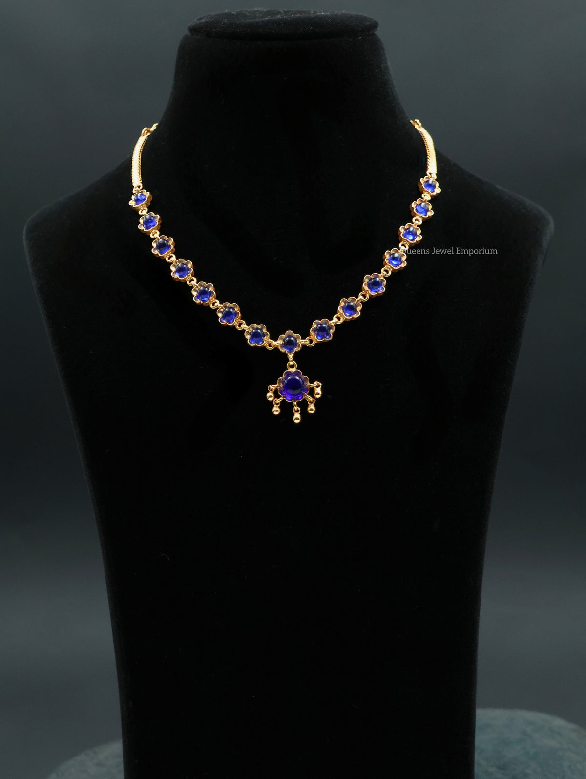 Anjalee Devi Necklace - Blue