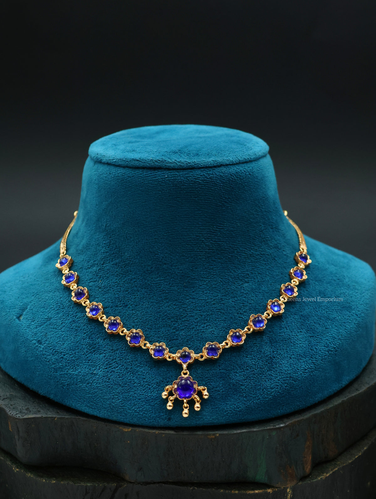 Anjalee Devi Necklace - Blue