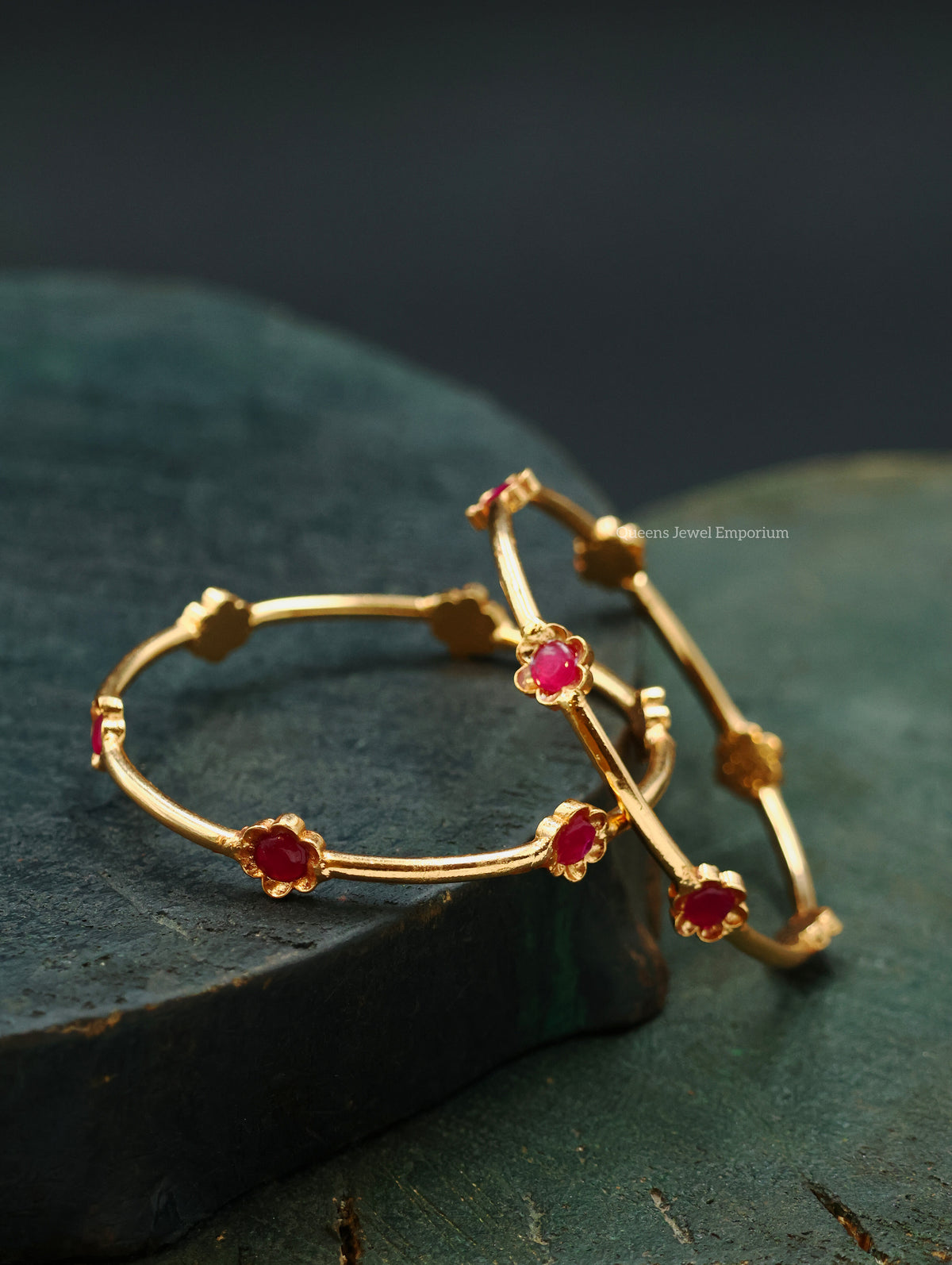 Madhumitha Bangles Mini - Red