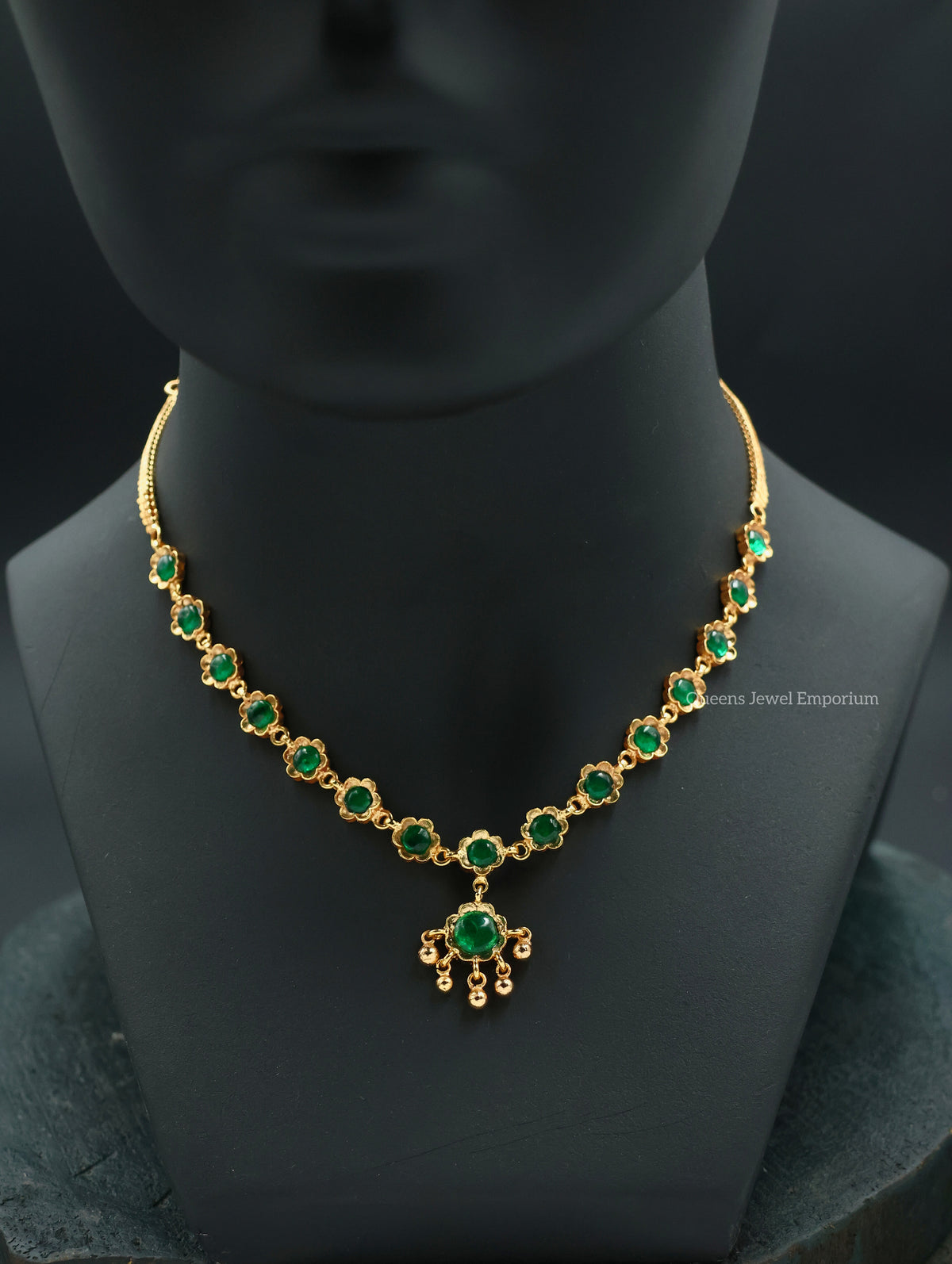 Anjalee Devi Necklace - Green