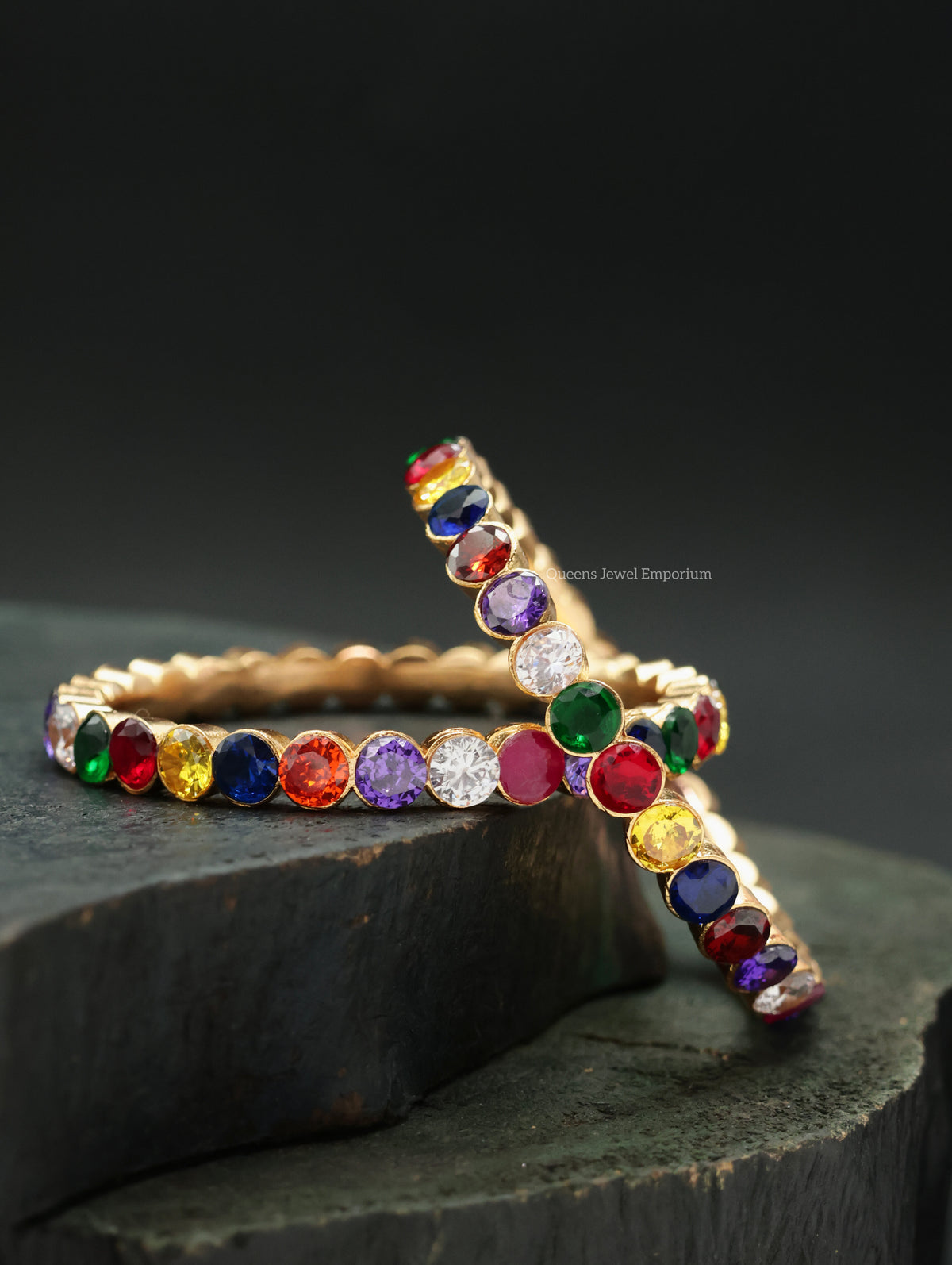 Savithri Bangles - Navaratna
