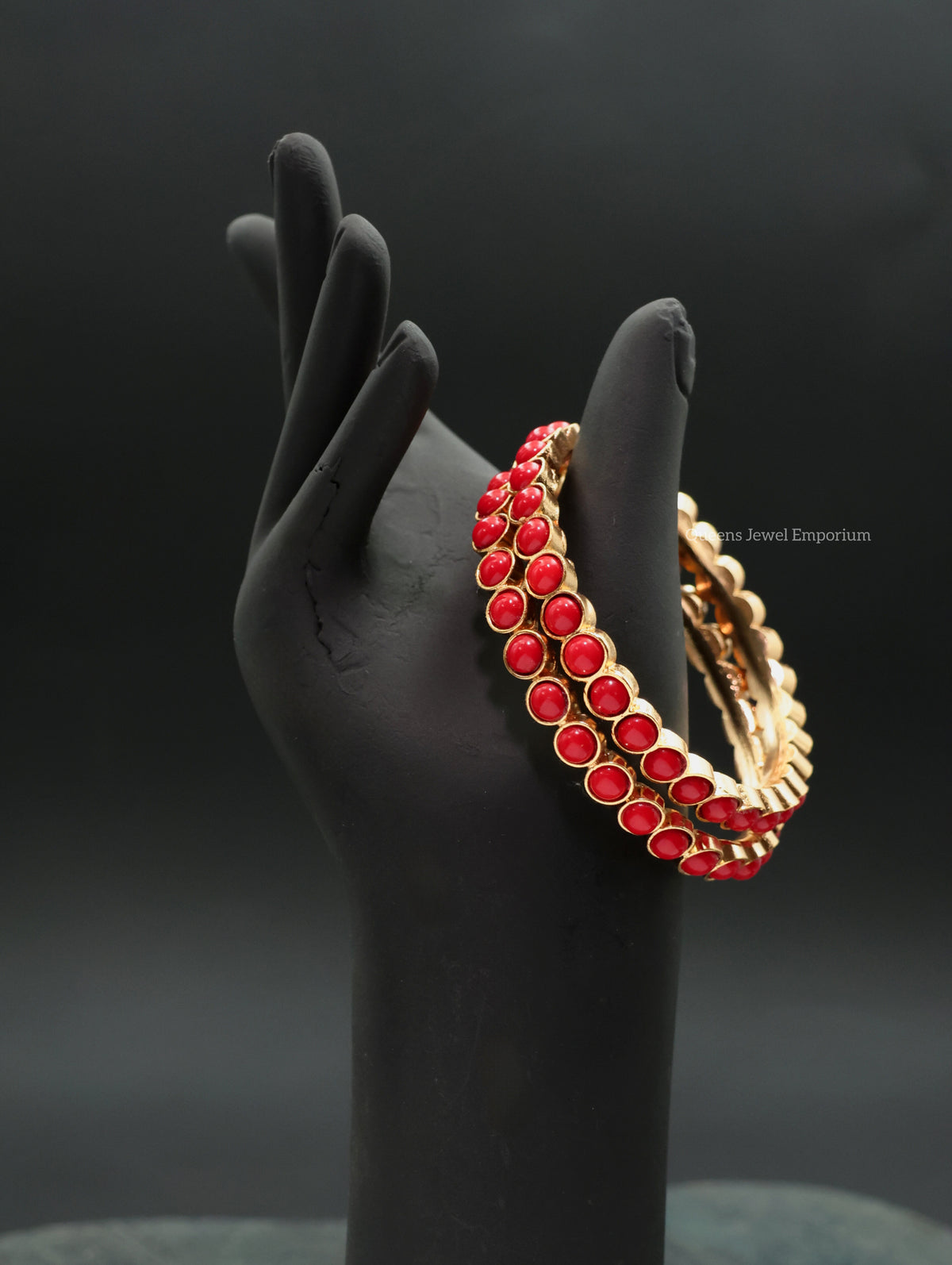 Savithri Bangles - Coral