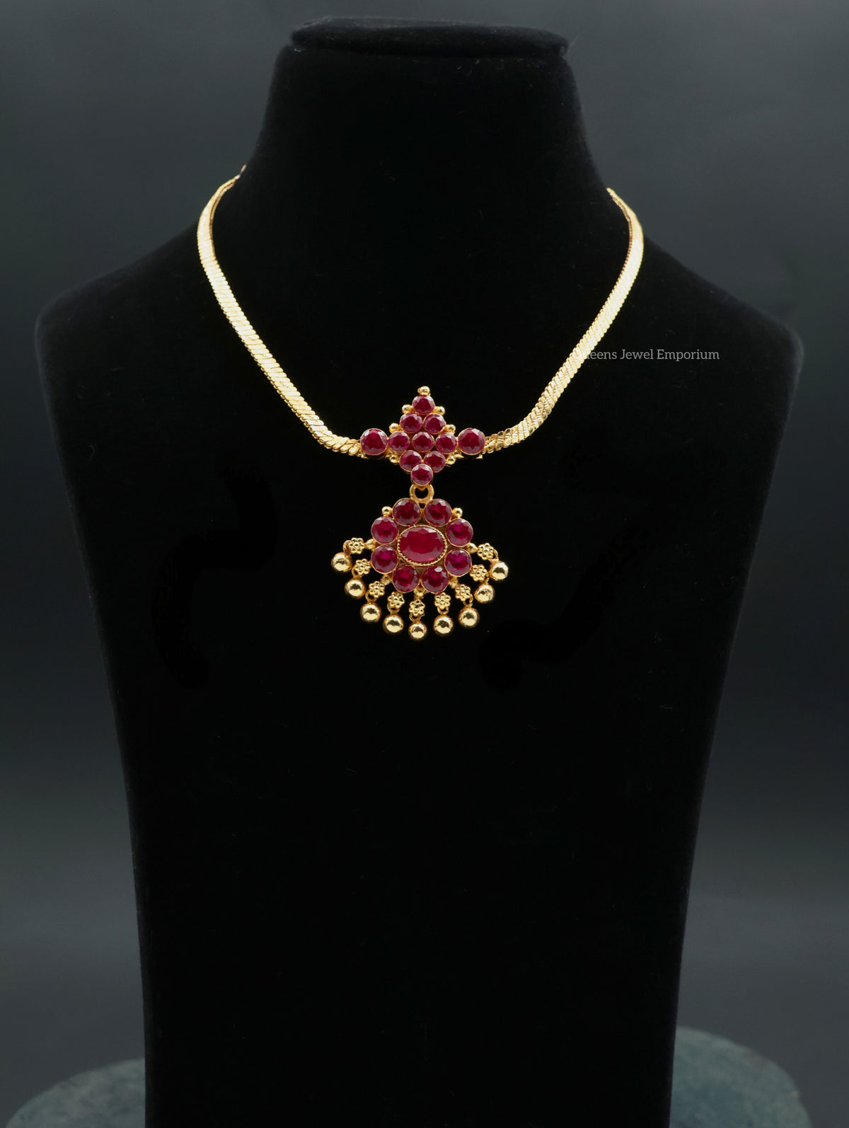 Nivetha Necklace - Balaji Pink
