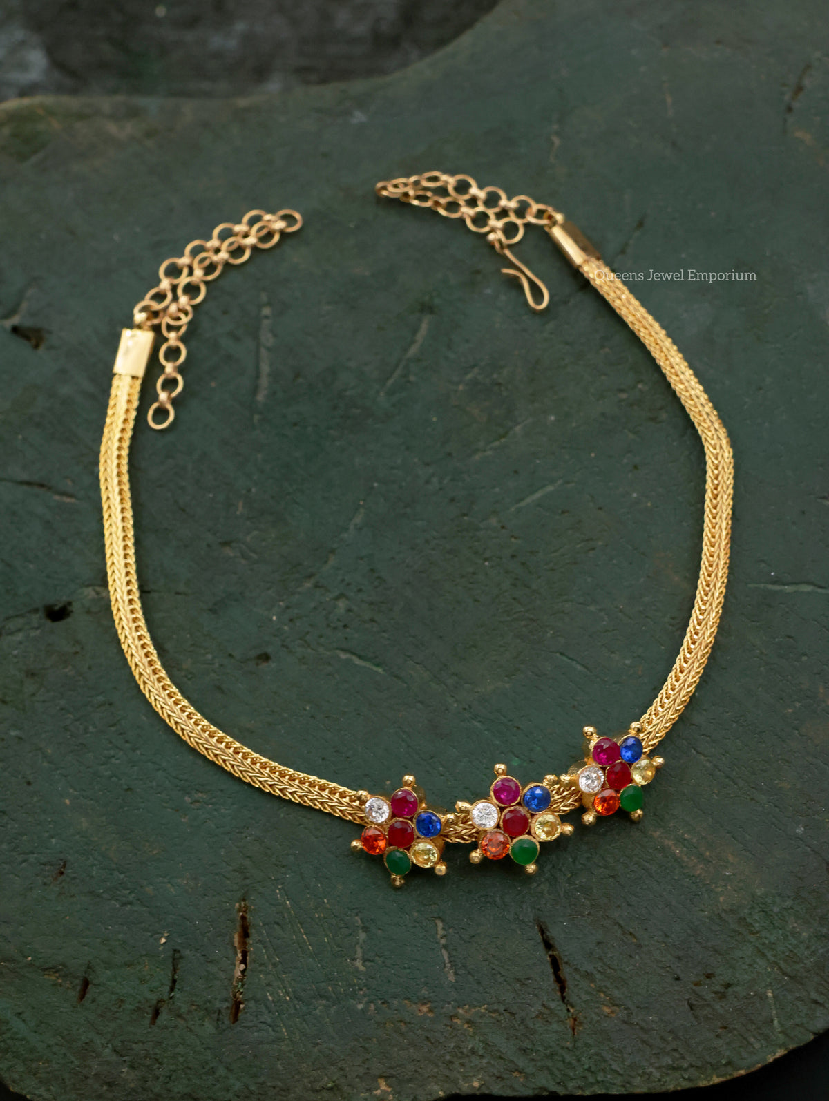 Yugha Necklace - Navaratna