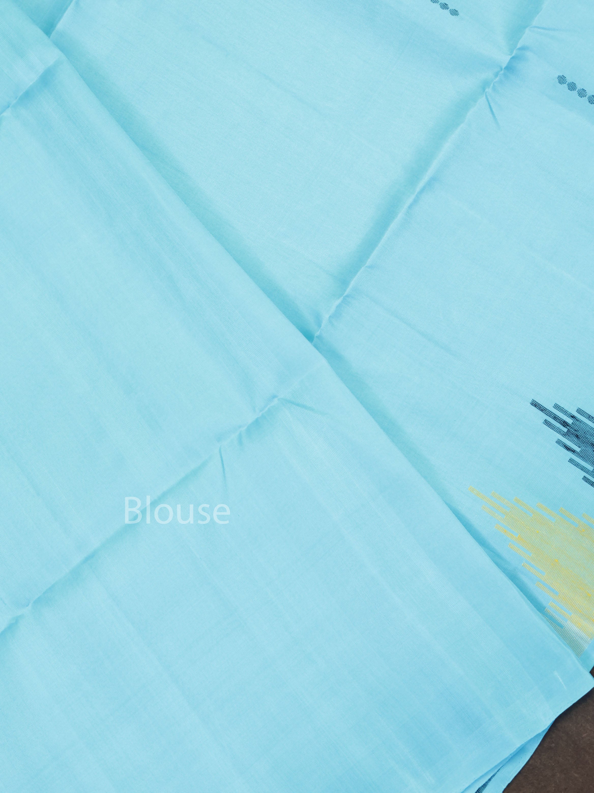 Blue Pure Soft Silk Saree