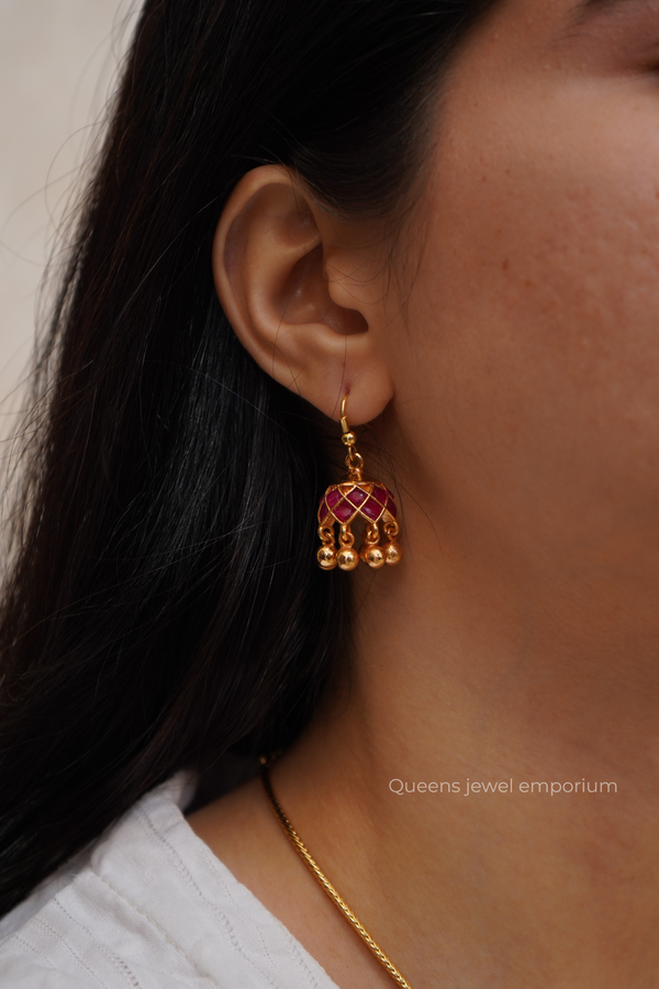 JAYAVANI JHUMKA - Queens Jewel Emporium