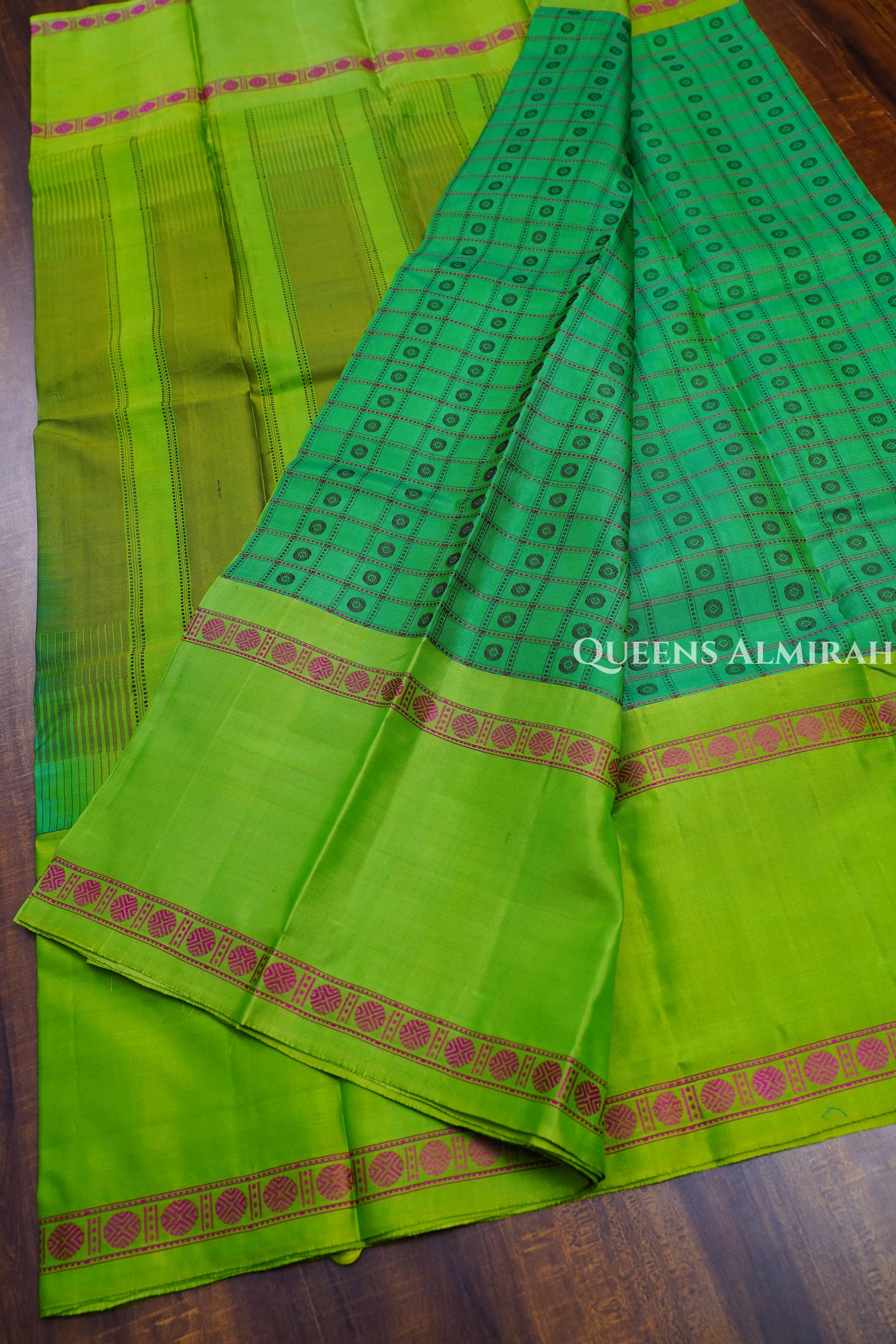 Green Pure Kanchivaram Silk Saree