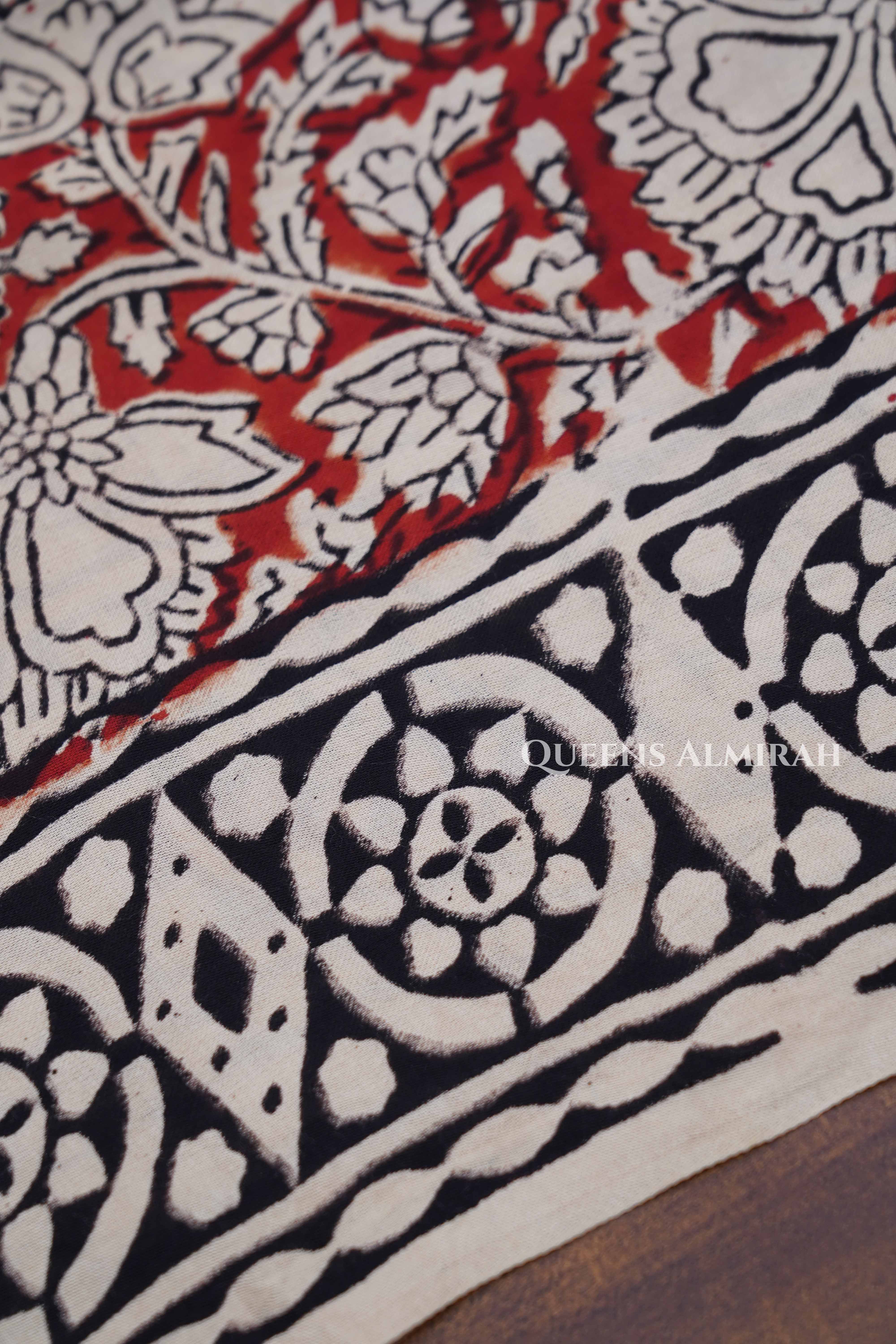 Maroon Modal Silk Saree