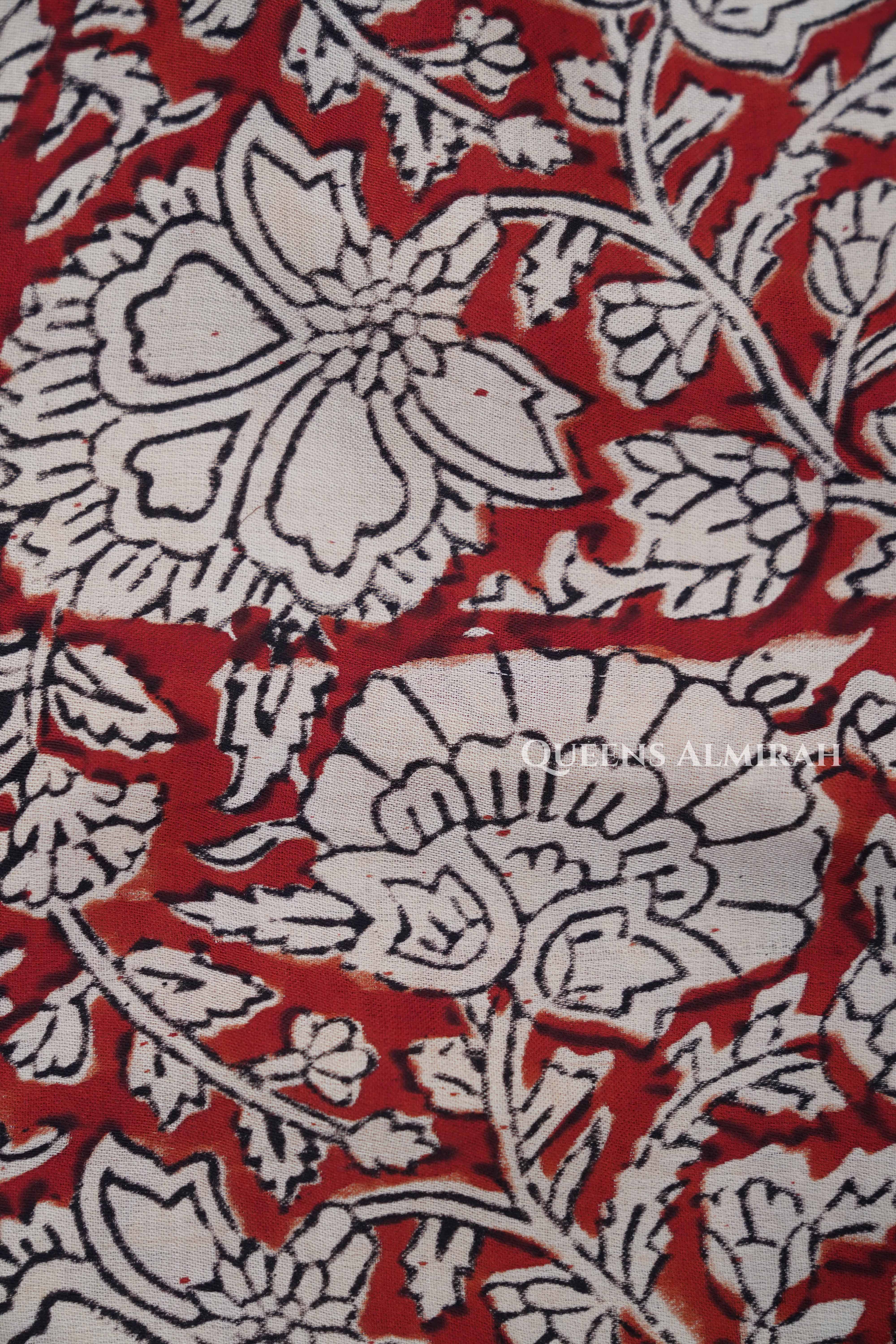 Maroon Modal Silk Saree
