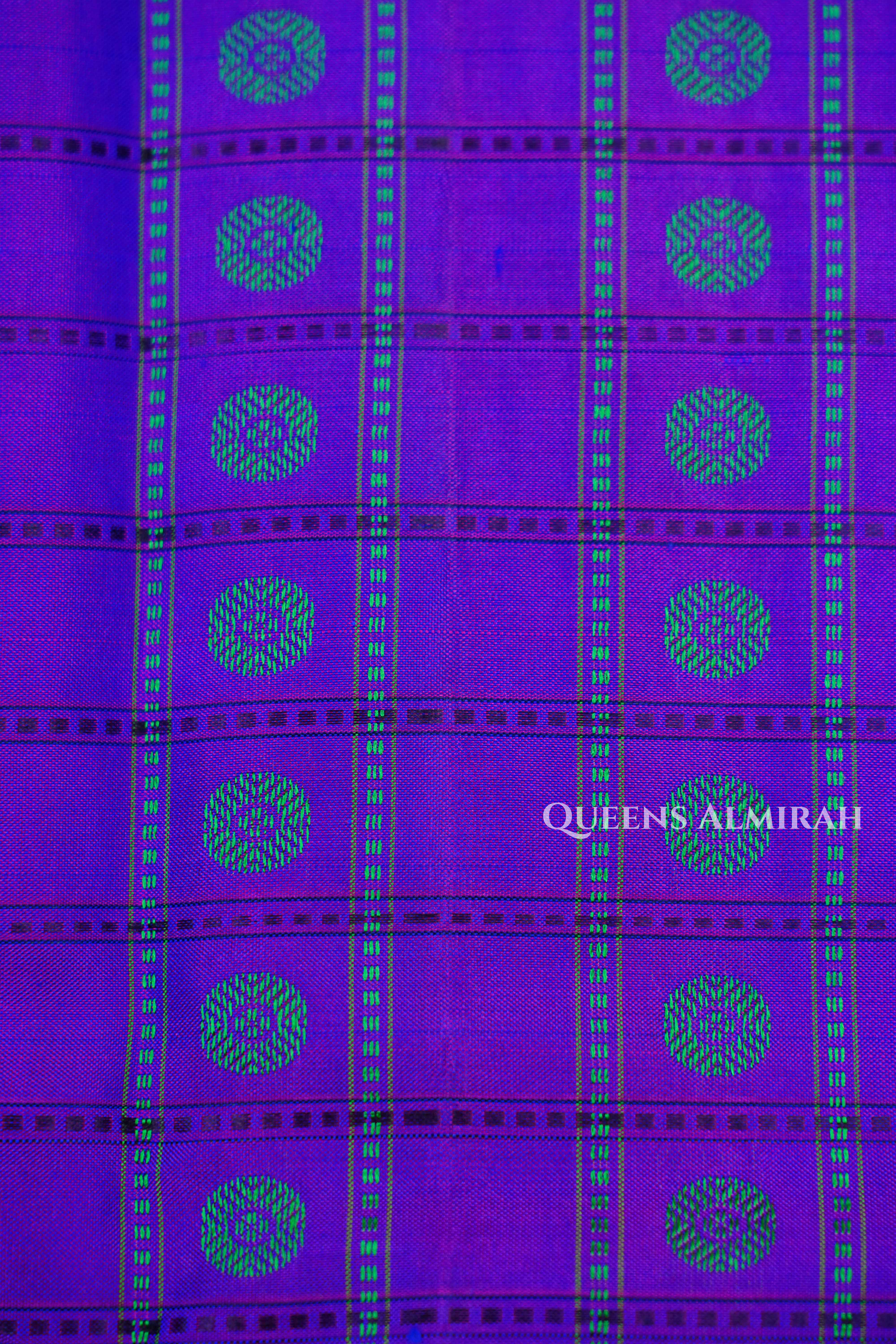 Purple Pure Kanchivaram Silk Saree