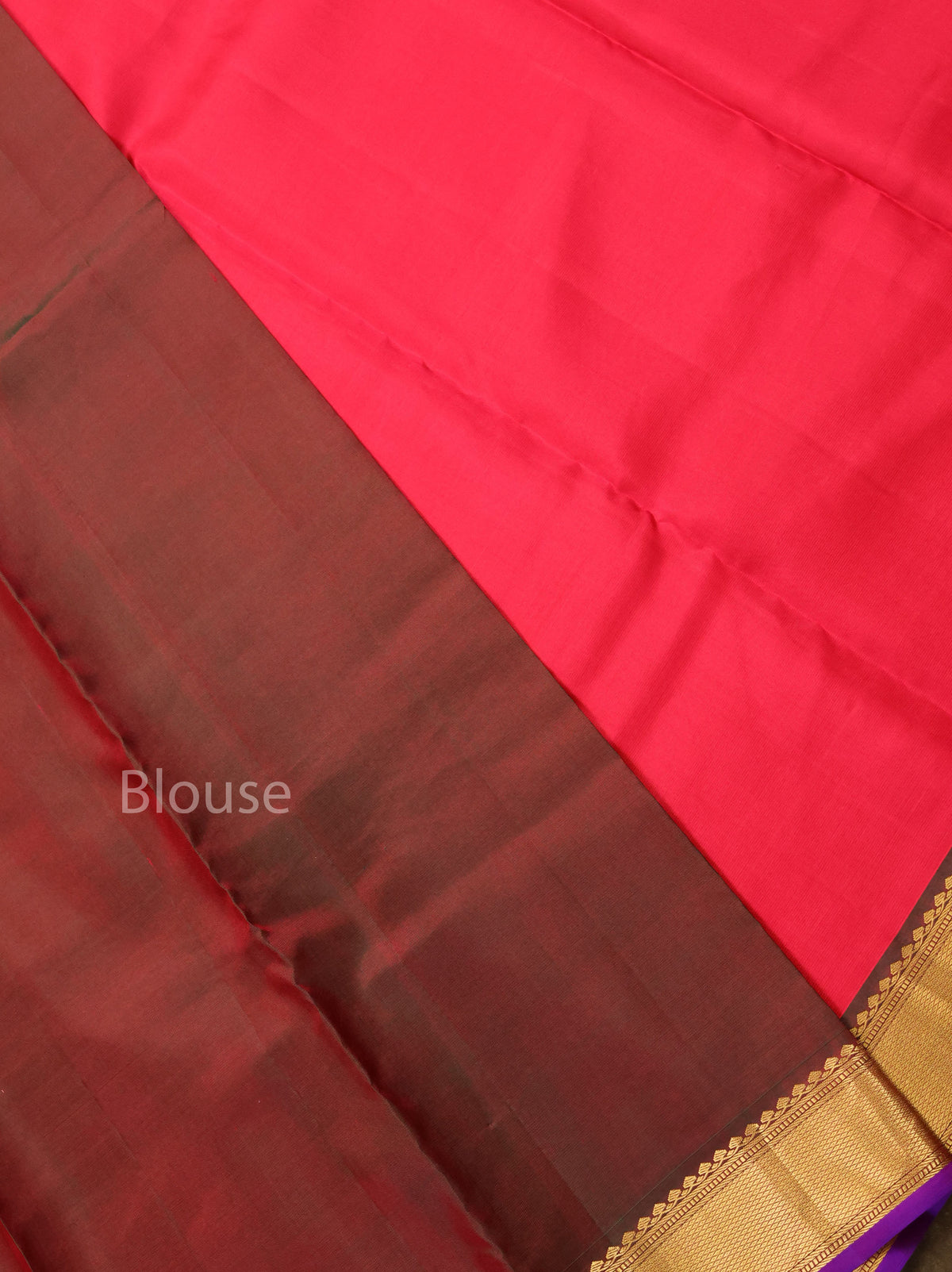 Pink Pure Kanchivaram Silk Saree