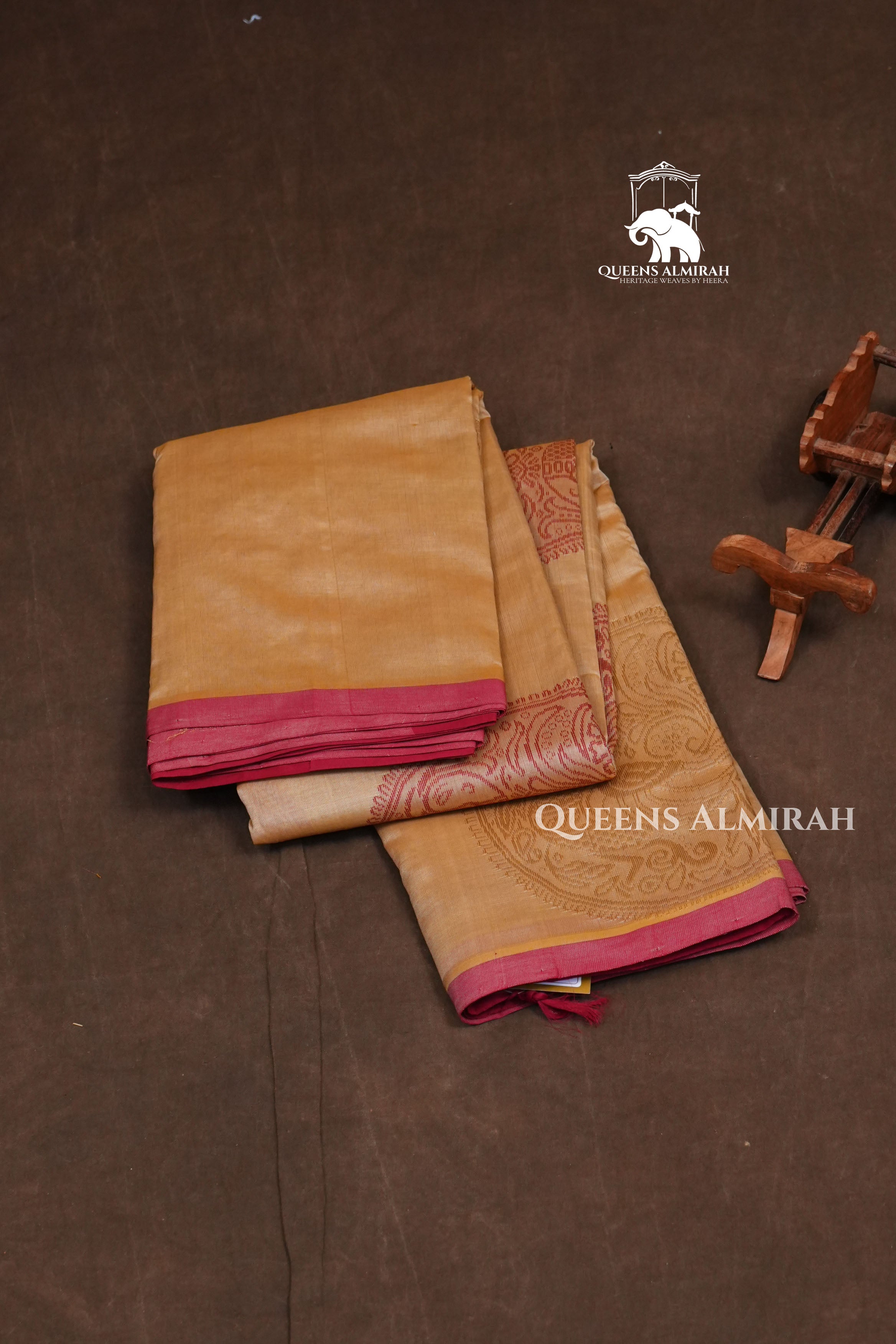 Sandal  Budget Silk Cotton Saree