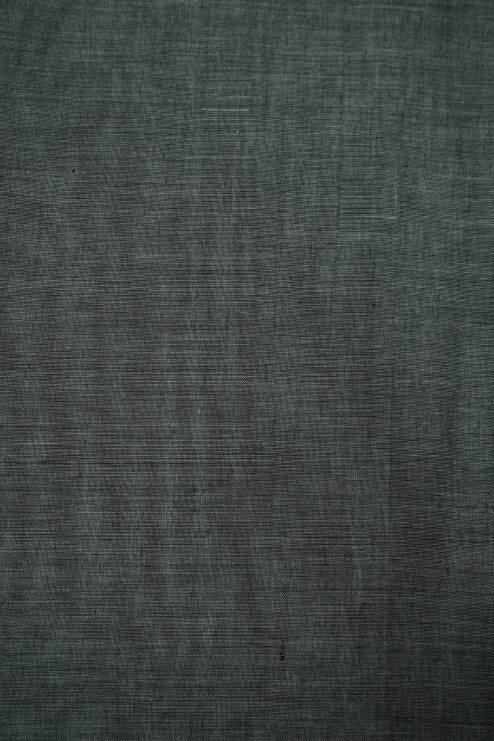 GLACIER GREY WITH BLACK BORDER  NARAYANPET COTTON SAREE - Queens Jewel Emporium