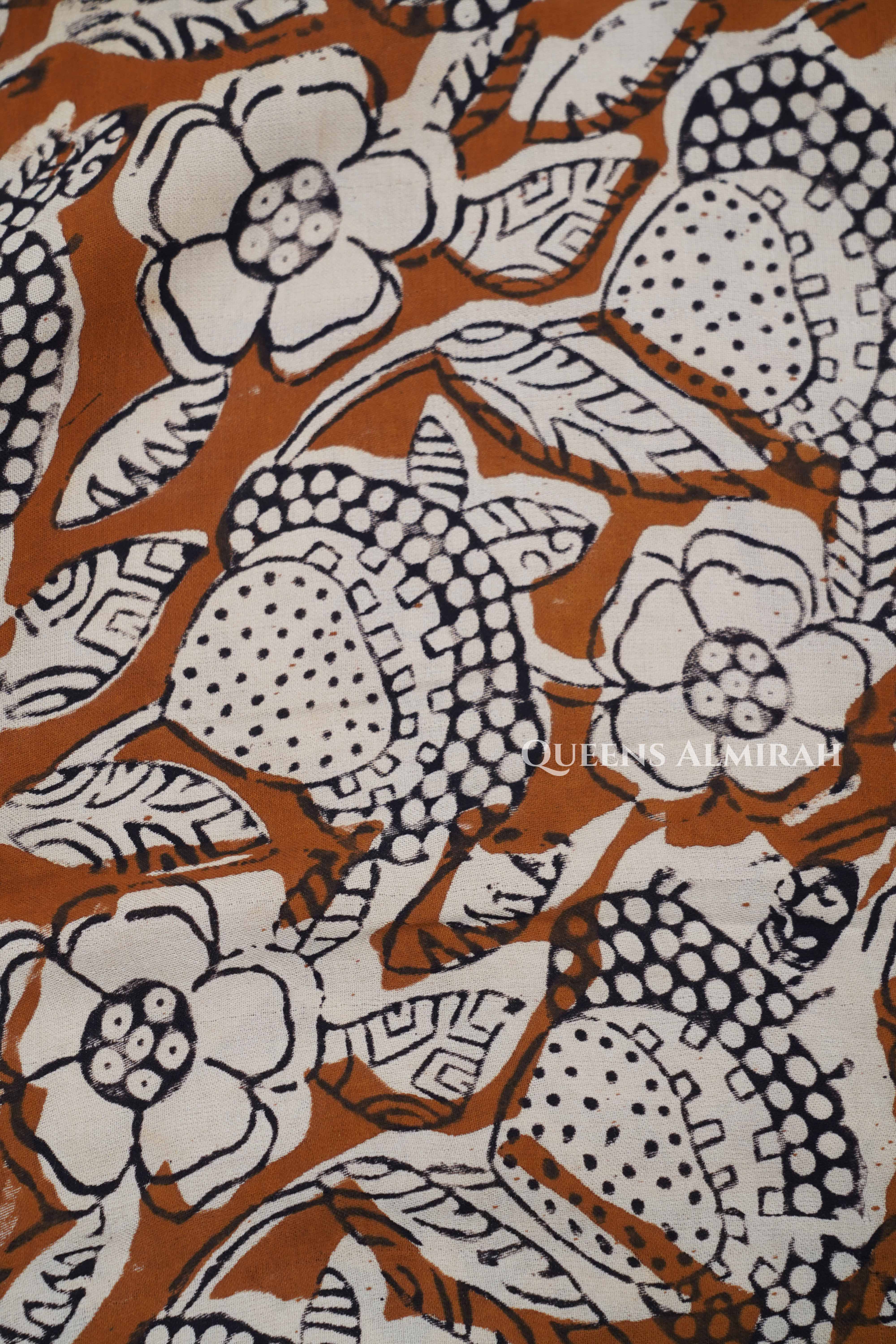 Pumpkin Orange Modal Silk Saree