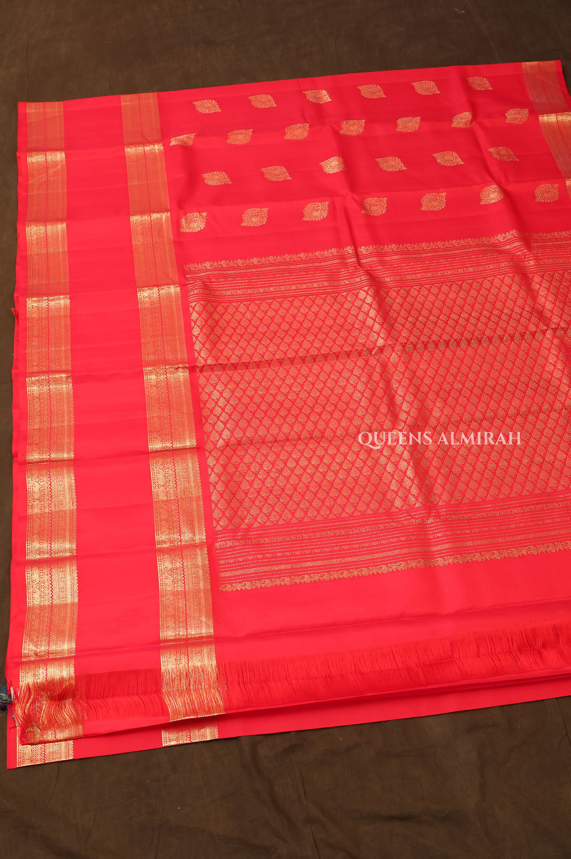 Red Budget Kanchivaram Silk Saree