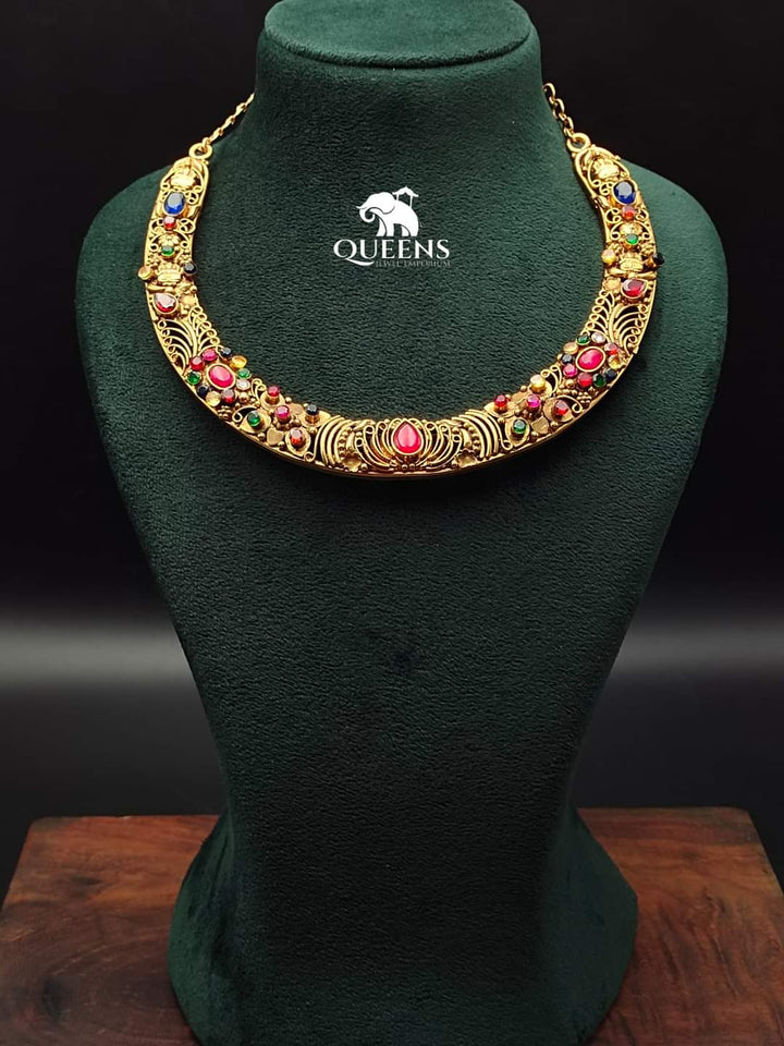 DHARIGA KEMP NECKLACE - Queens Jewel Emporium