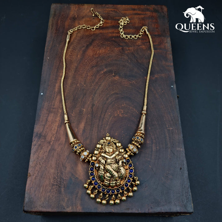 THIRUVENI NAGAS NECKLACE - Queens Jewel Emporium