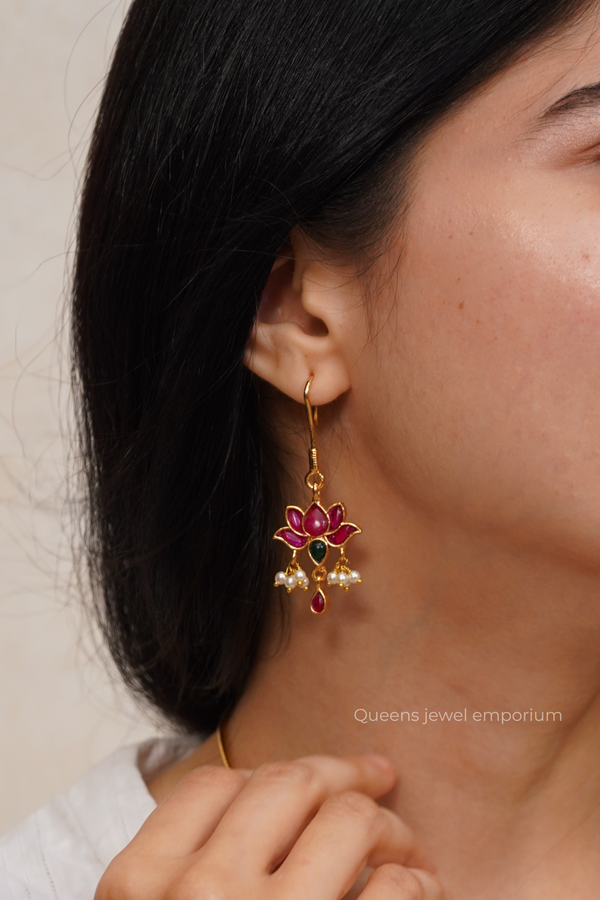 PREMAVATHI EARRINGS - Queens Jewel Emporium