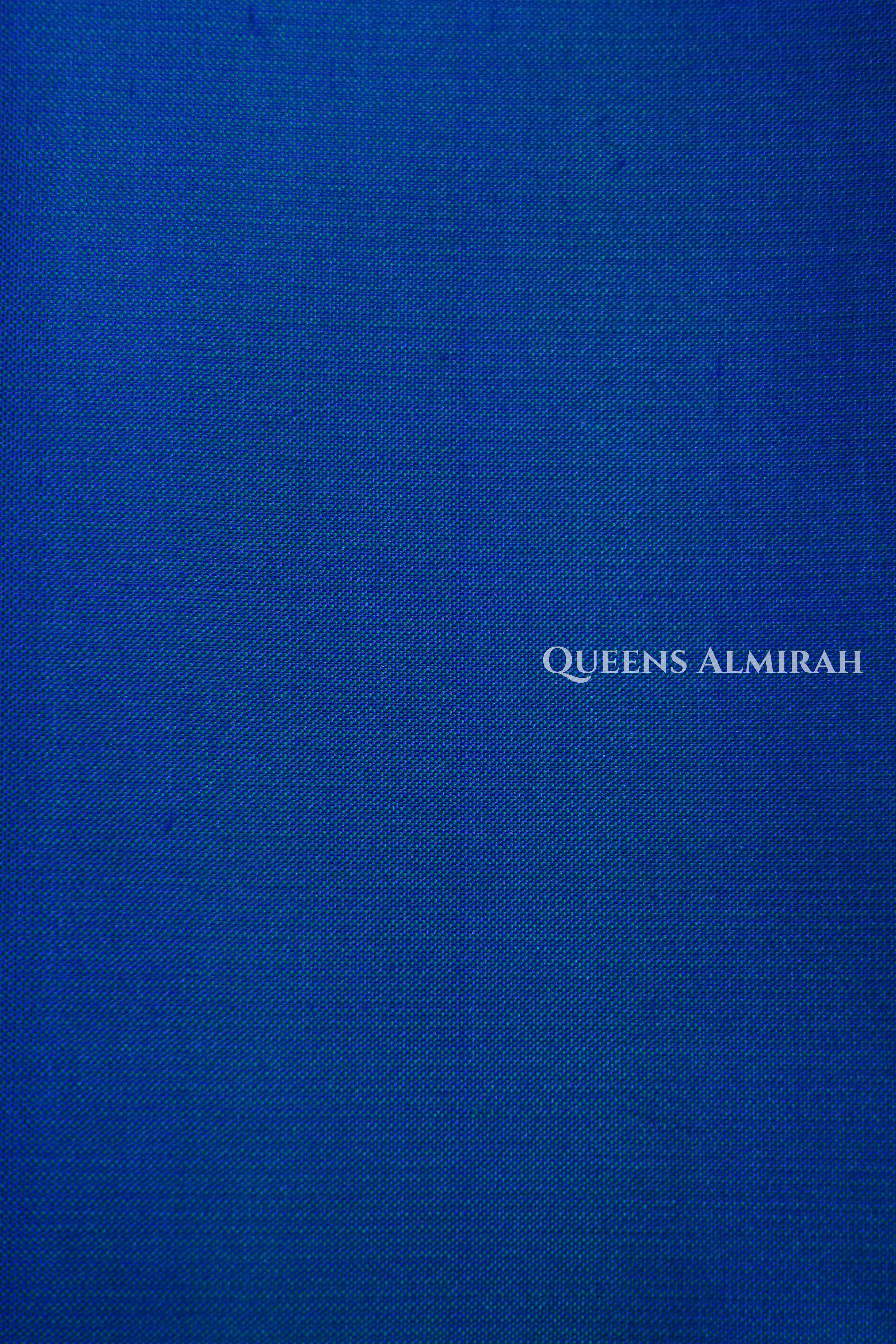 Peacock Blue Pure Kanchivaram Silk Saree