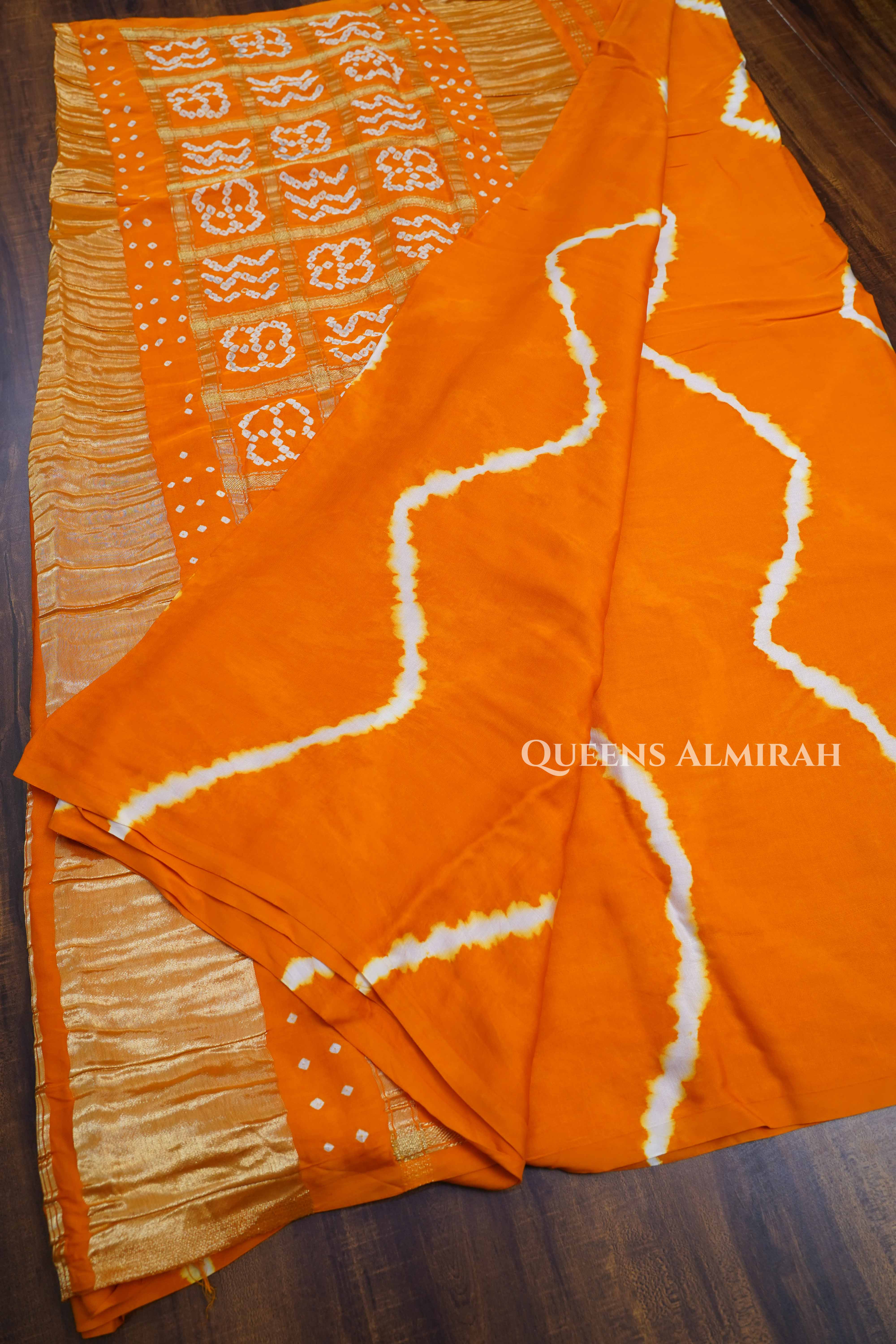 Mango Yellow Modal Silk Saree