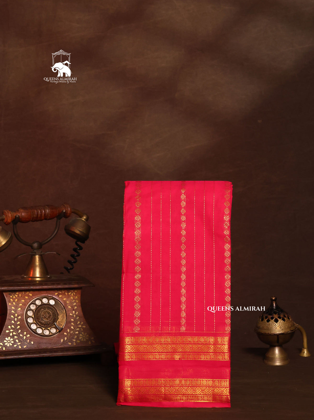 Pink Kanchi Cotton Saree