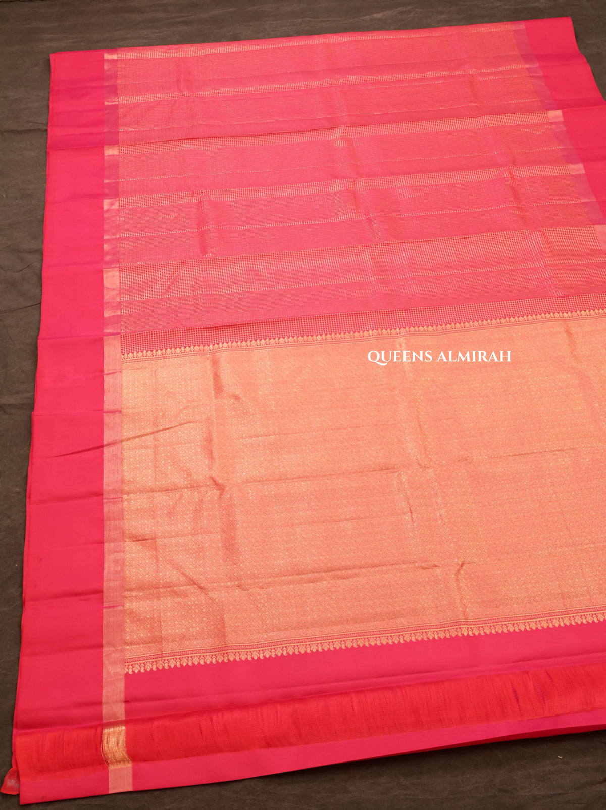 Pink Pure Kanchivaram Silk Saree