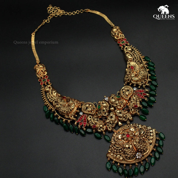 PRATHI NAHAAS NECKLACE - Queens Jewel Emporium