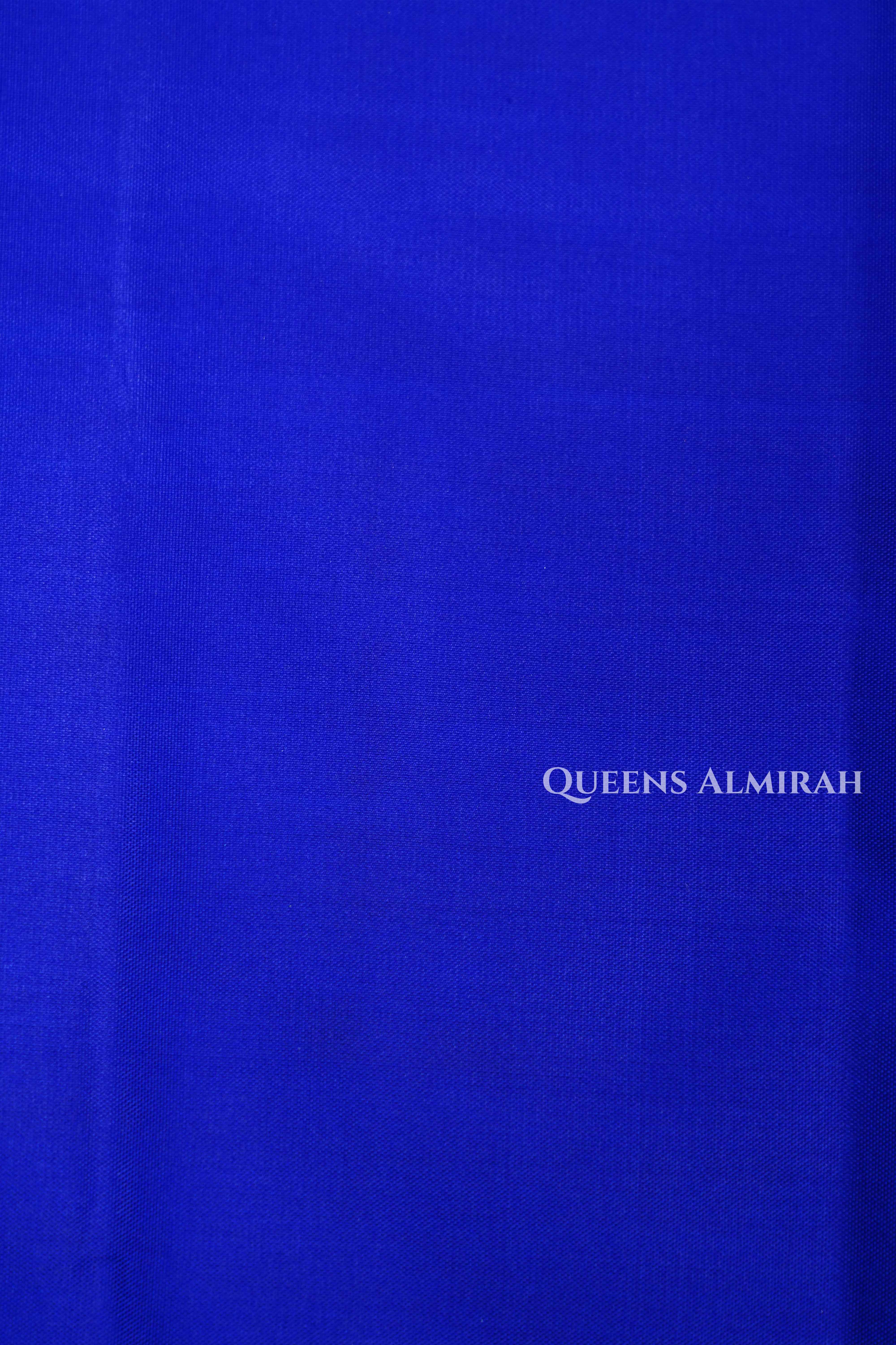 Royal Blue Pure Kanchivaram Silk Saree