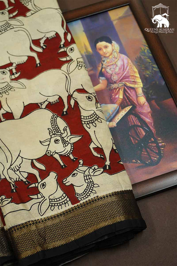 LIGHT MAROON WITH BRIGHT GREY MANGALGIRL SAREE - Queens Jewel Emporium