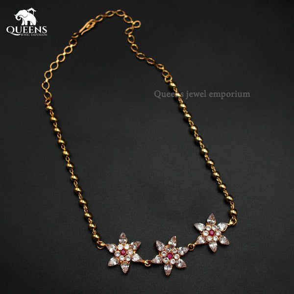AVANTHINI ZIRCON NECKLACE - Queens Jewel Emporium
