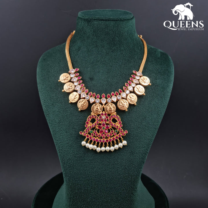 NIDHIMA KASU NECKLACE - Queens Jewel Emporium