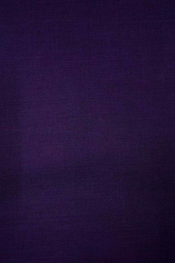 PURPLE WITH MAGENTA KANCHI COTTON SAREE - Queens Jewel Emporium