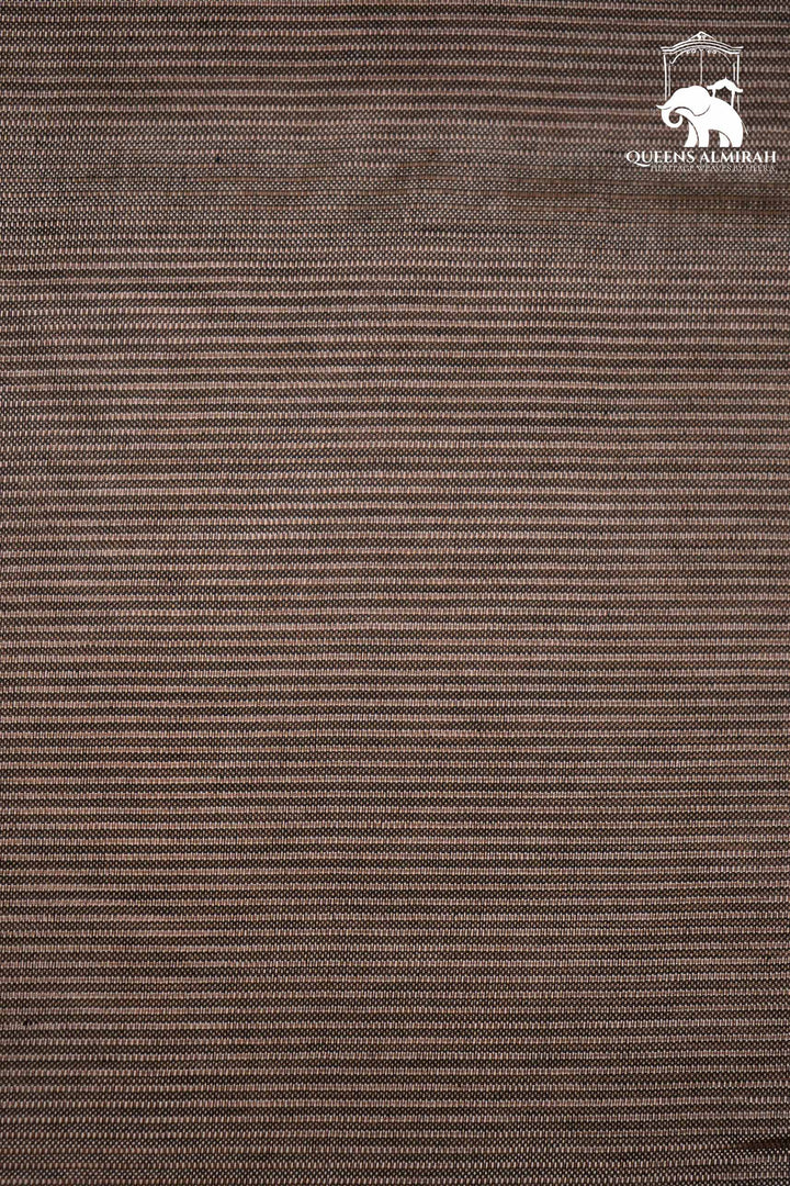 COPPER WITH PAITHANI BORDER MANGALGIRI SAREE - Queens Jewel Emporium