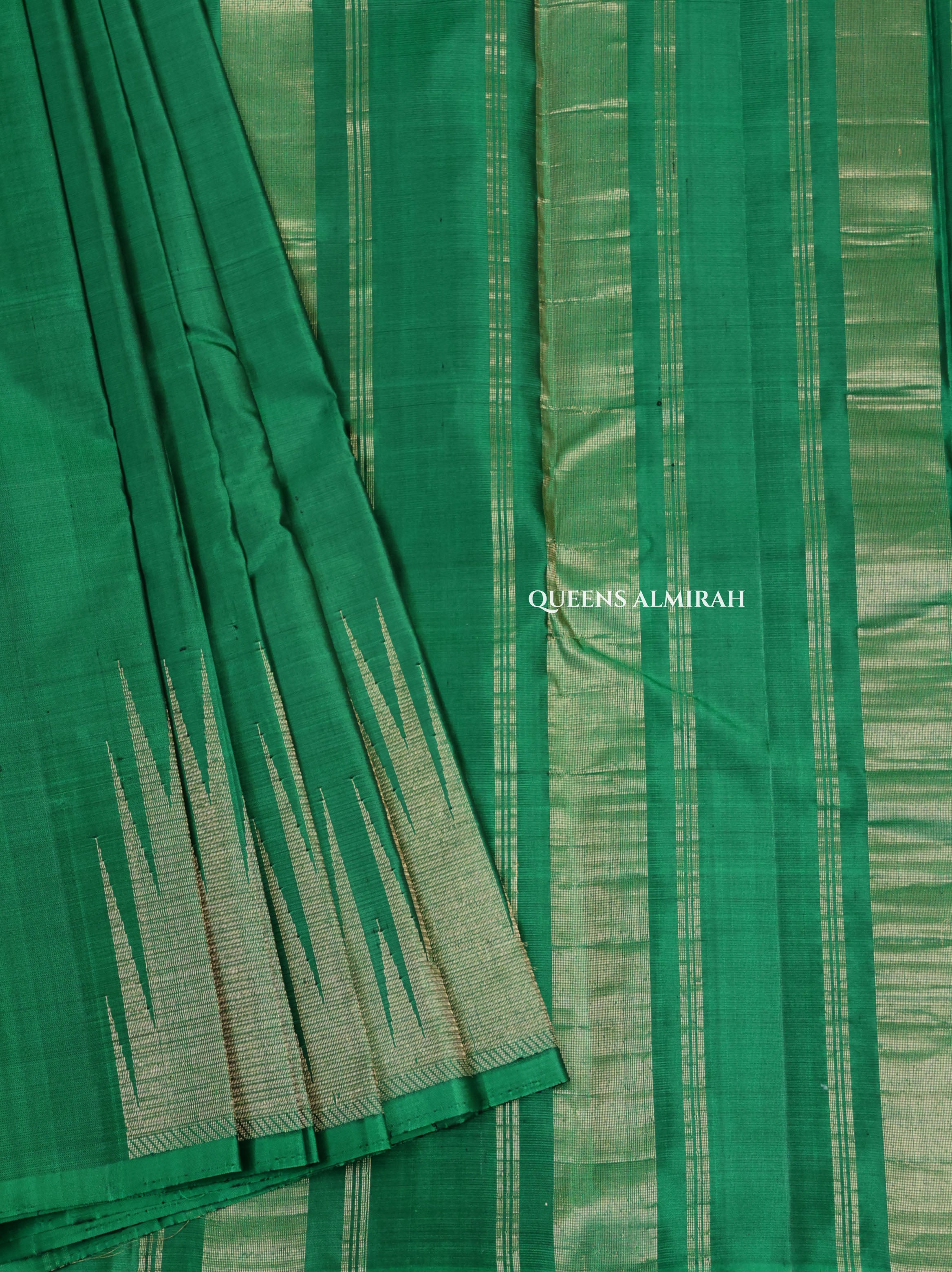 Green Pure Kanchivaram Silk Saree