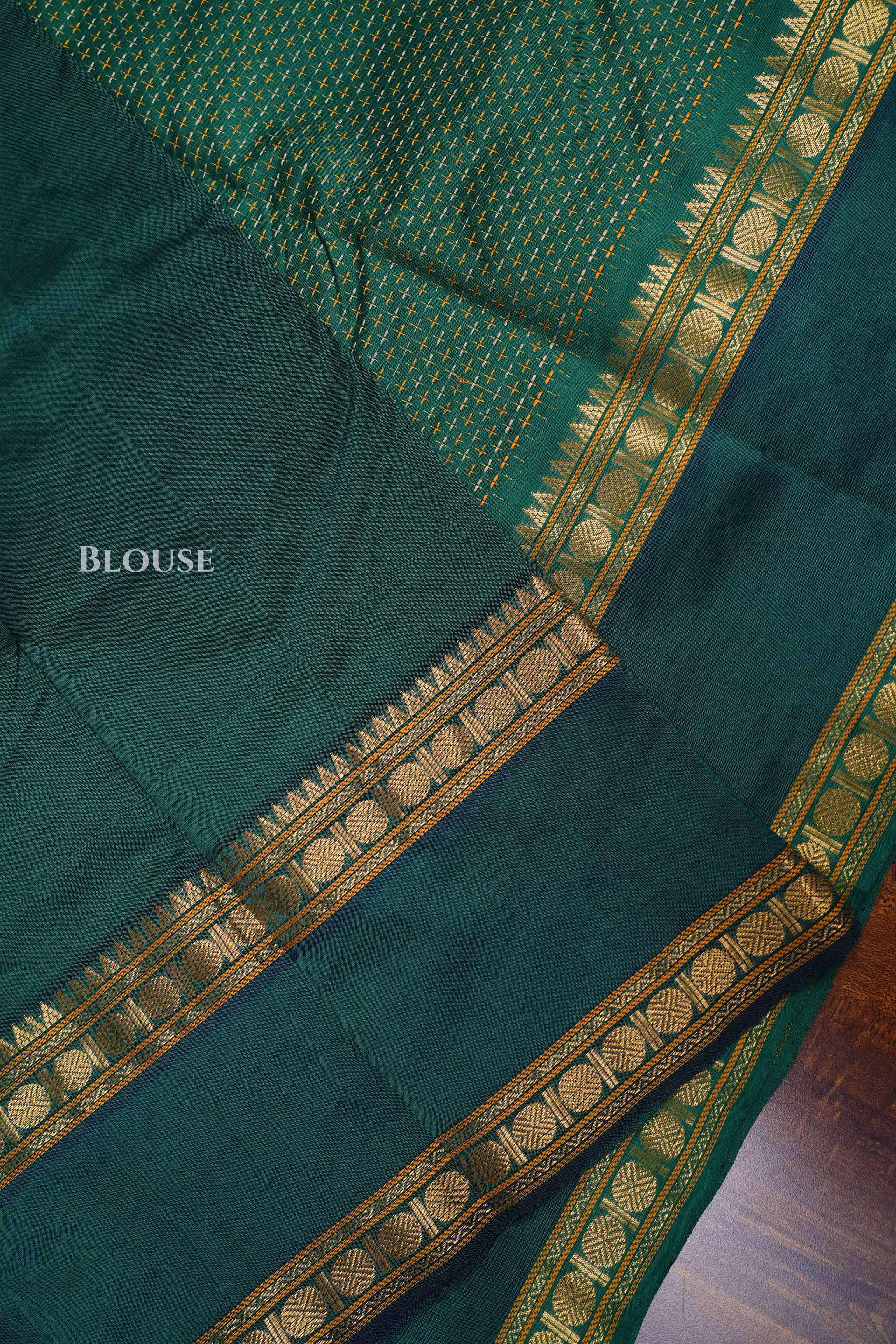 Green Budget Silk Cotton Saree