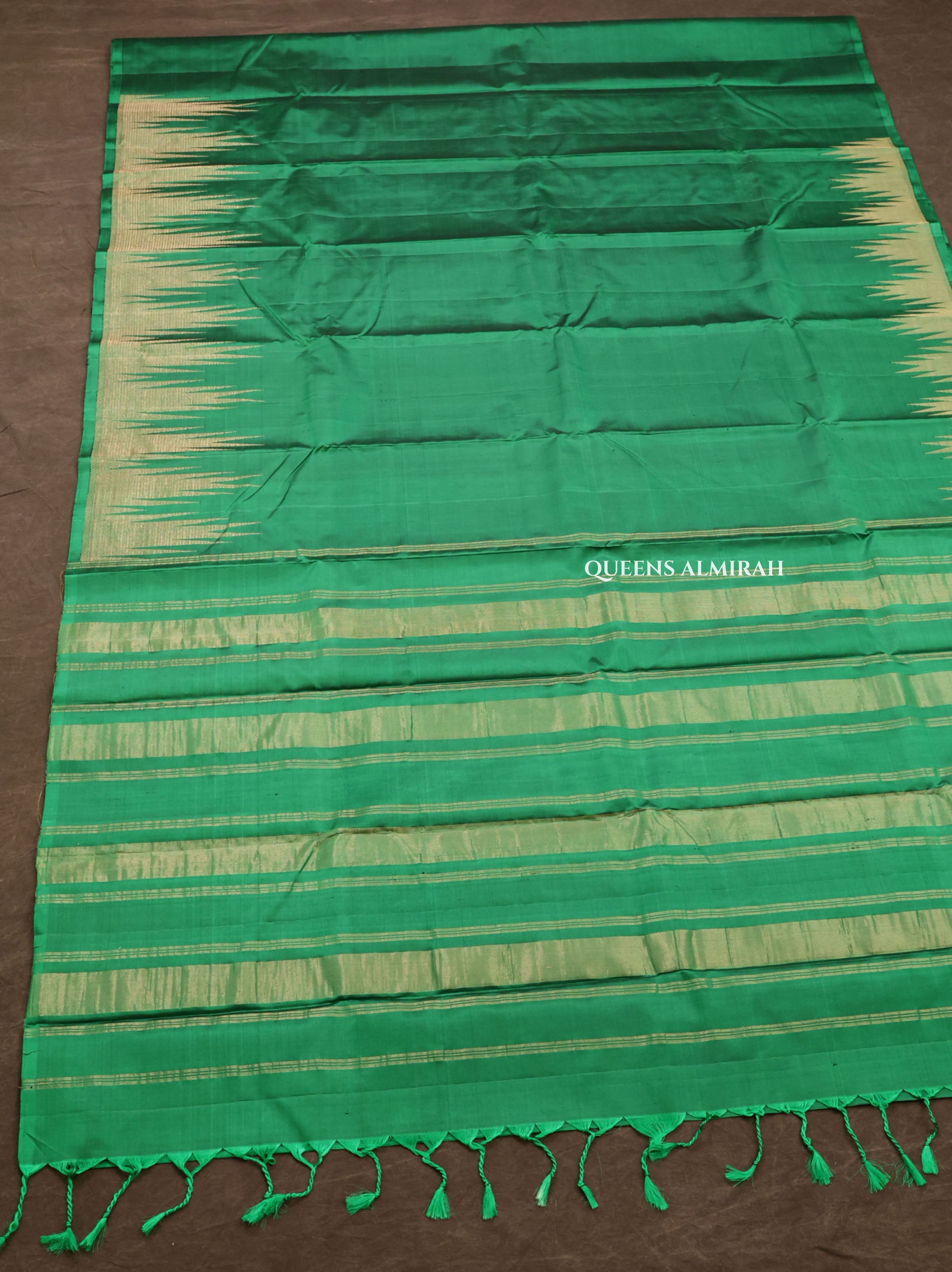 Green Pure Kanchivaram Silk Saree