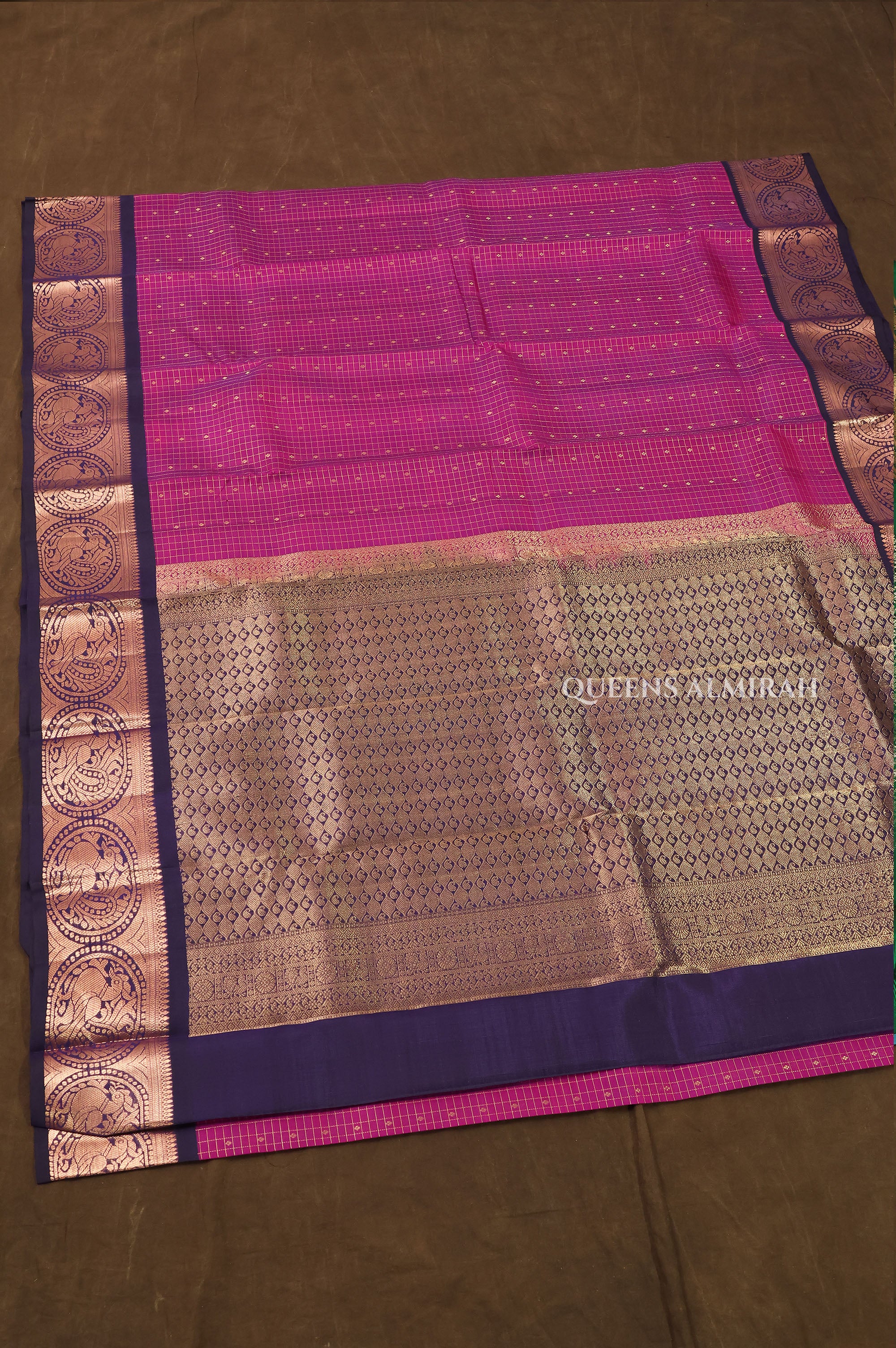 Purple Budget Kanchivaram Silk Saree