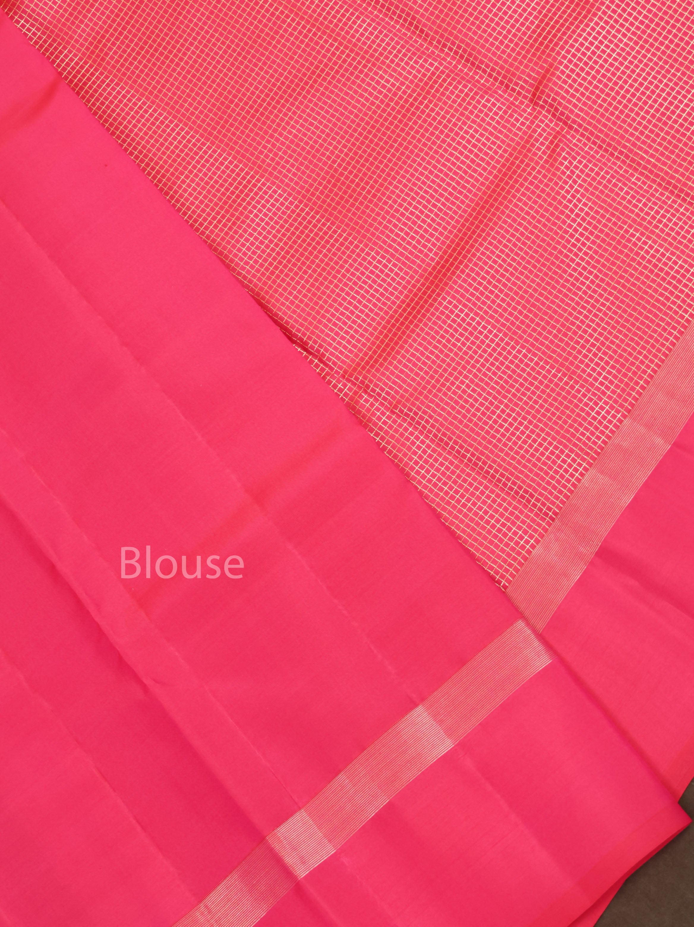 Pink Pure Kanchivaram Silk Saree