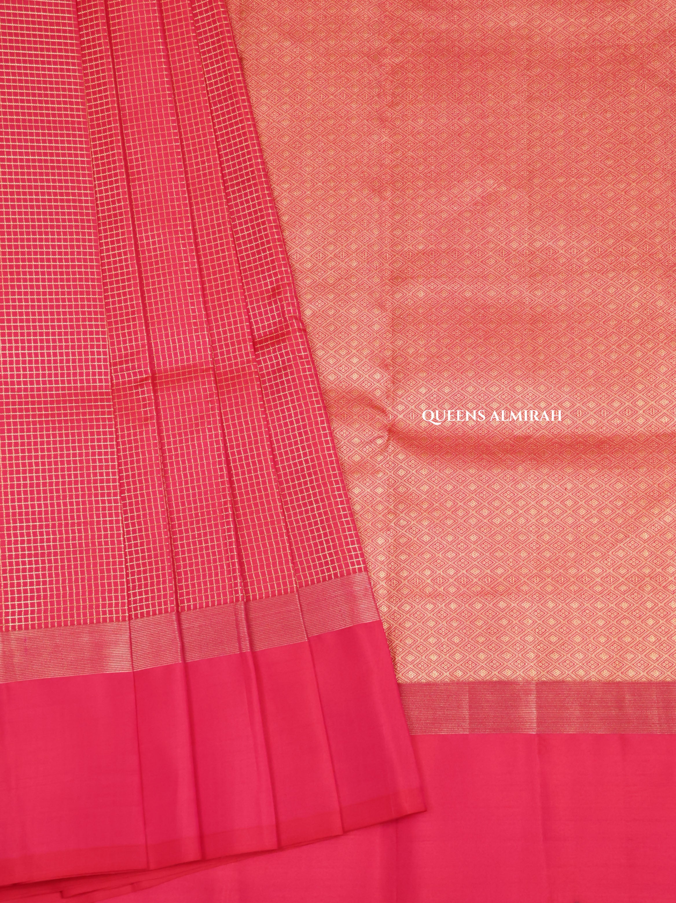 Pink Pure Kanchivaram Silk Saree