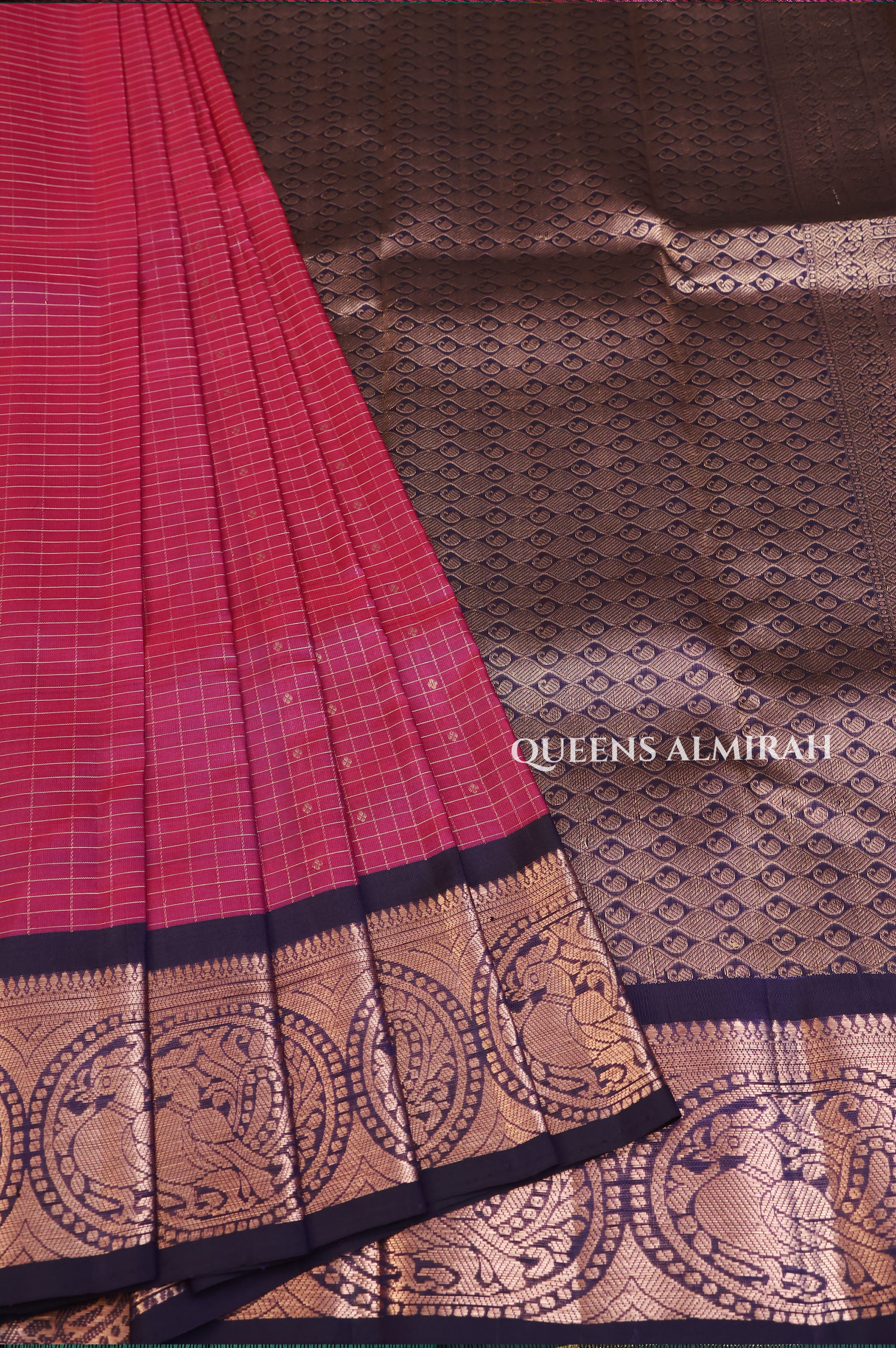 Purple Budget Kanchivaram Silk Saree