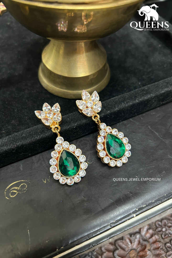 VANATHIDEVI EARRINGS - Queens Jewel Emporium