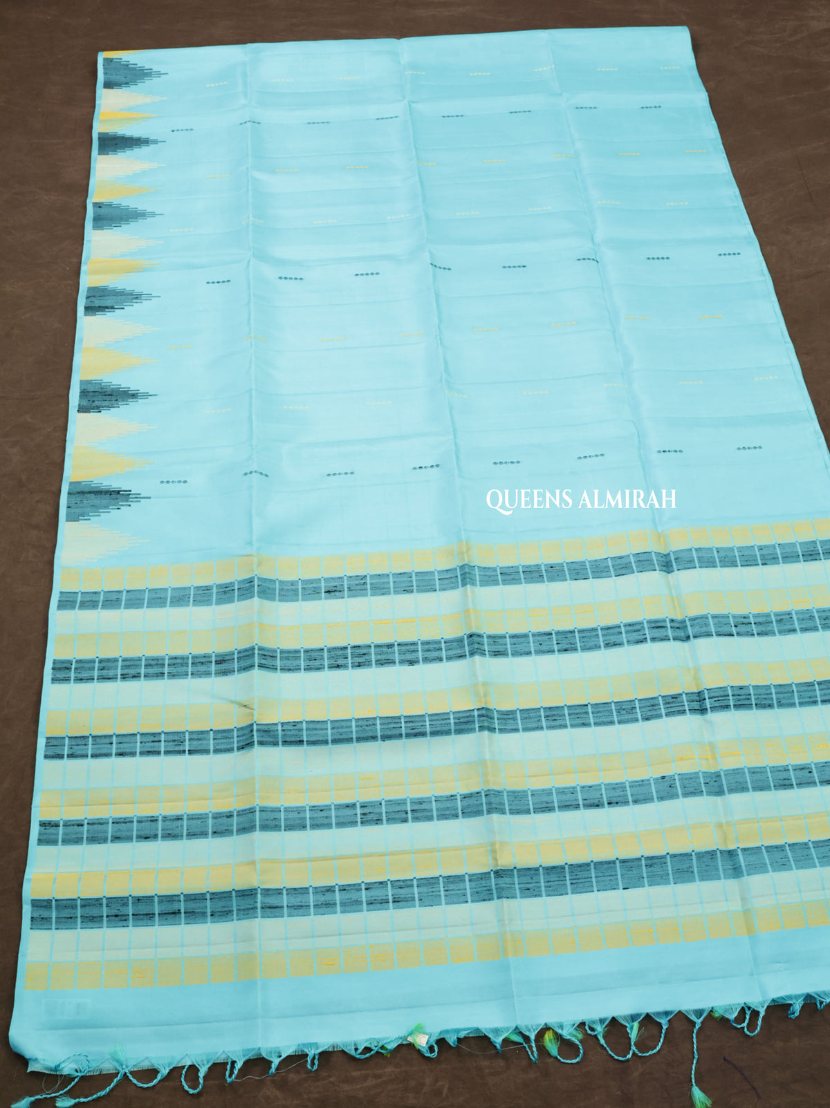 Blue Pure Soft Silk Saree