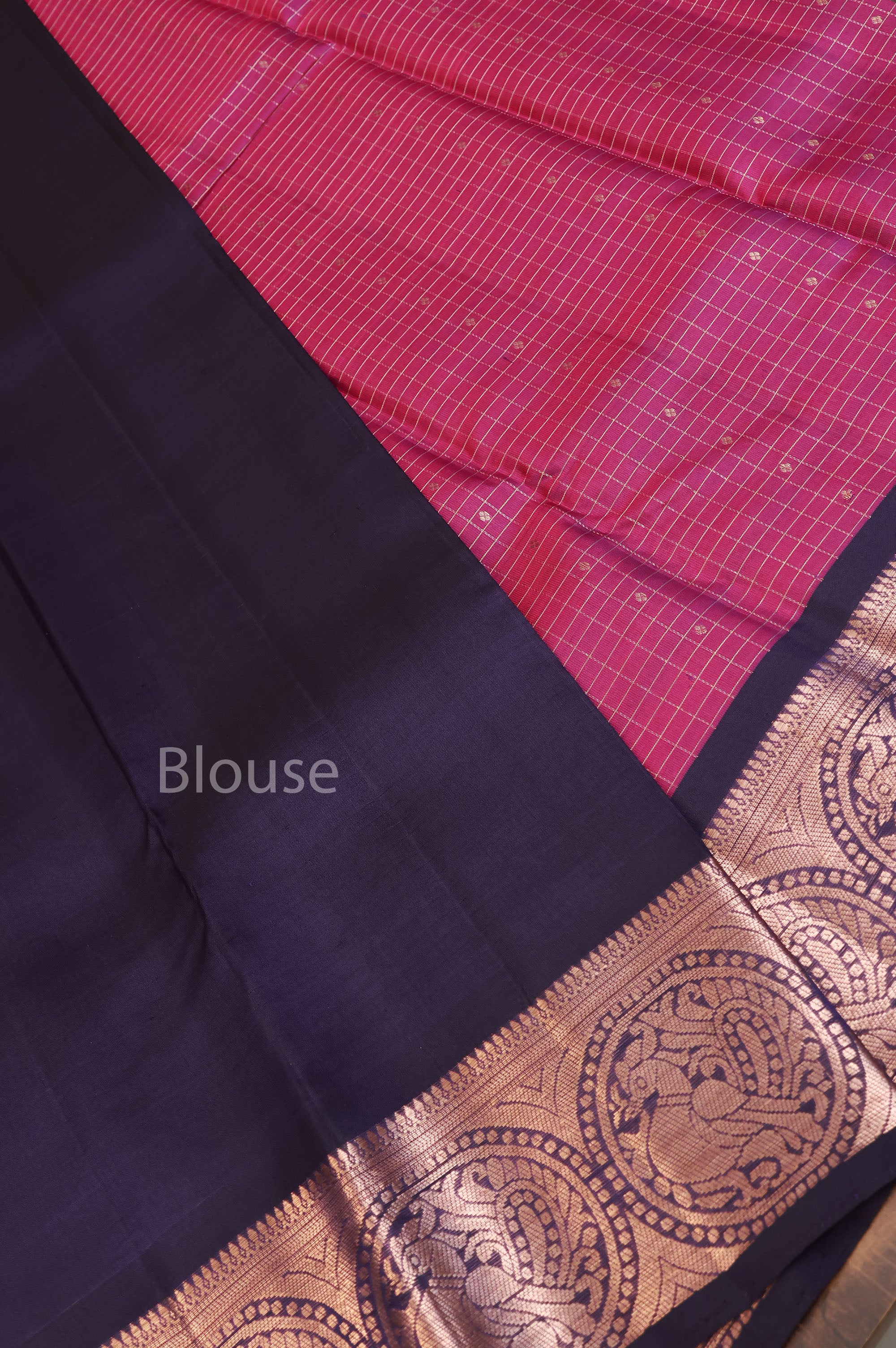Purple Budget Kanchivaram Silk Saree
