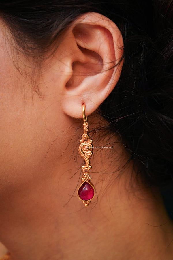 DIYA - ROSE EARRING - Queens Jewel Emporium