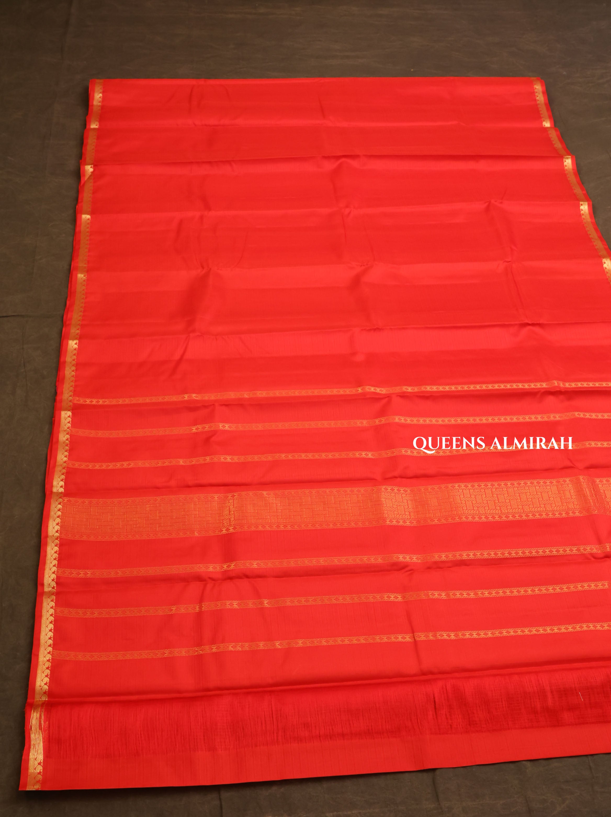 Red Pure Kanchivaram Silk Saree