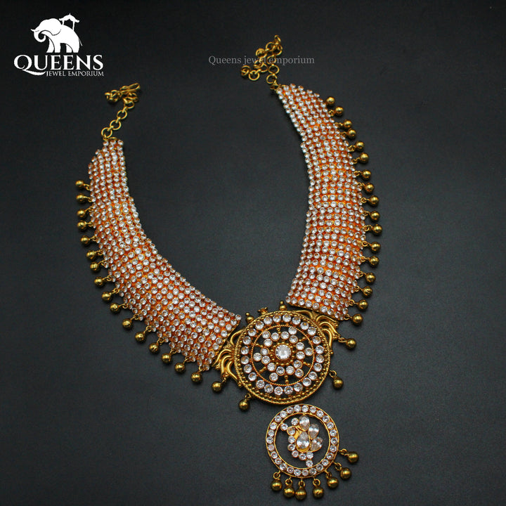 SUGANTHI ZIRCON NECKLACE - Queens Jewel Emporium