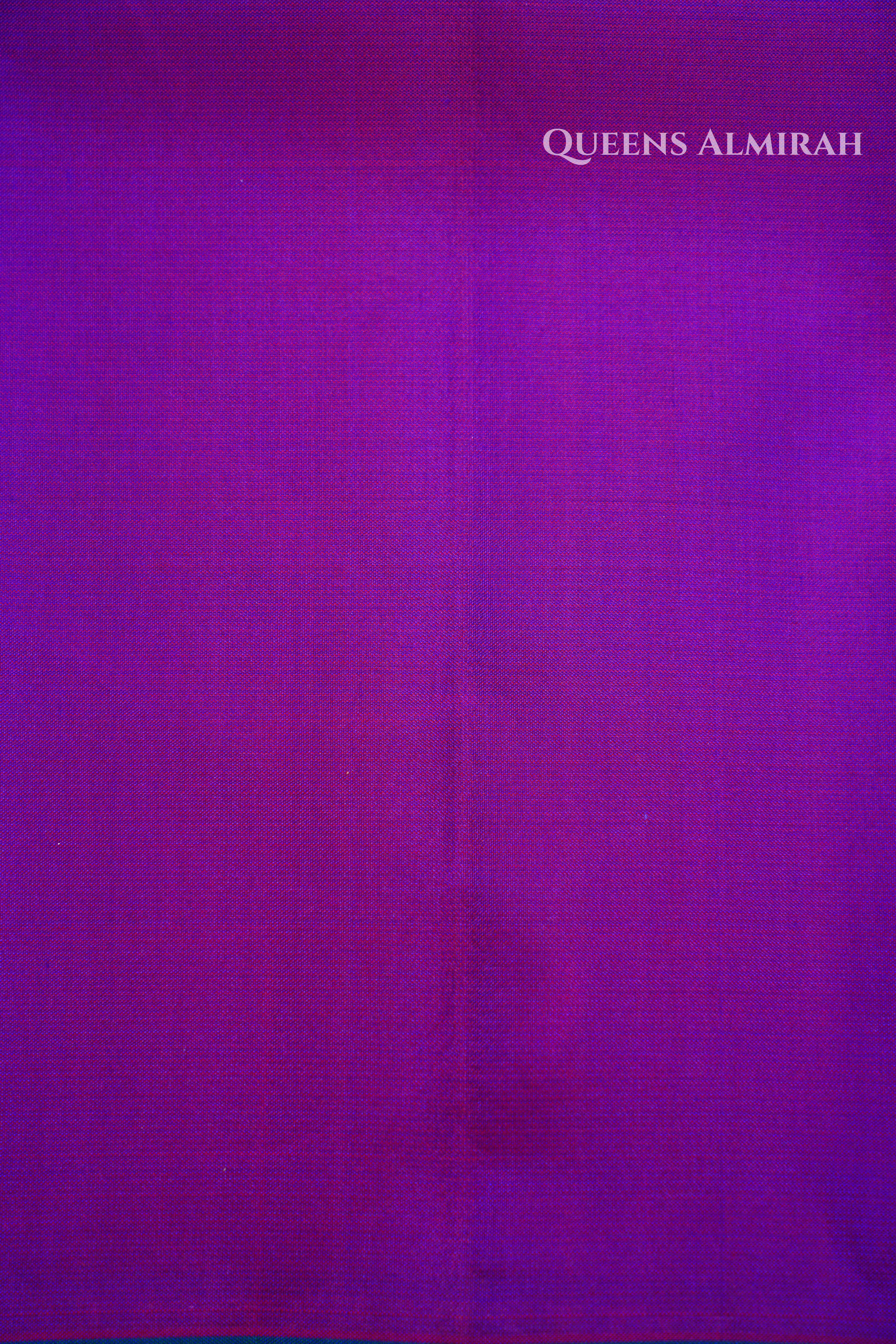 Vadamalli Purple Pure Kanchivaram Silk Saree 1