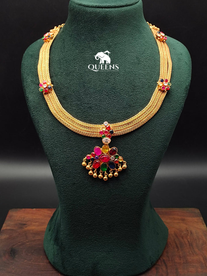 MAHILINI KEMP NECKLACE - Queens Jewel Emporium