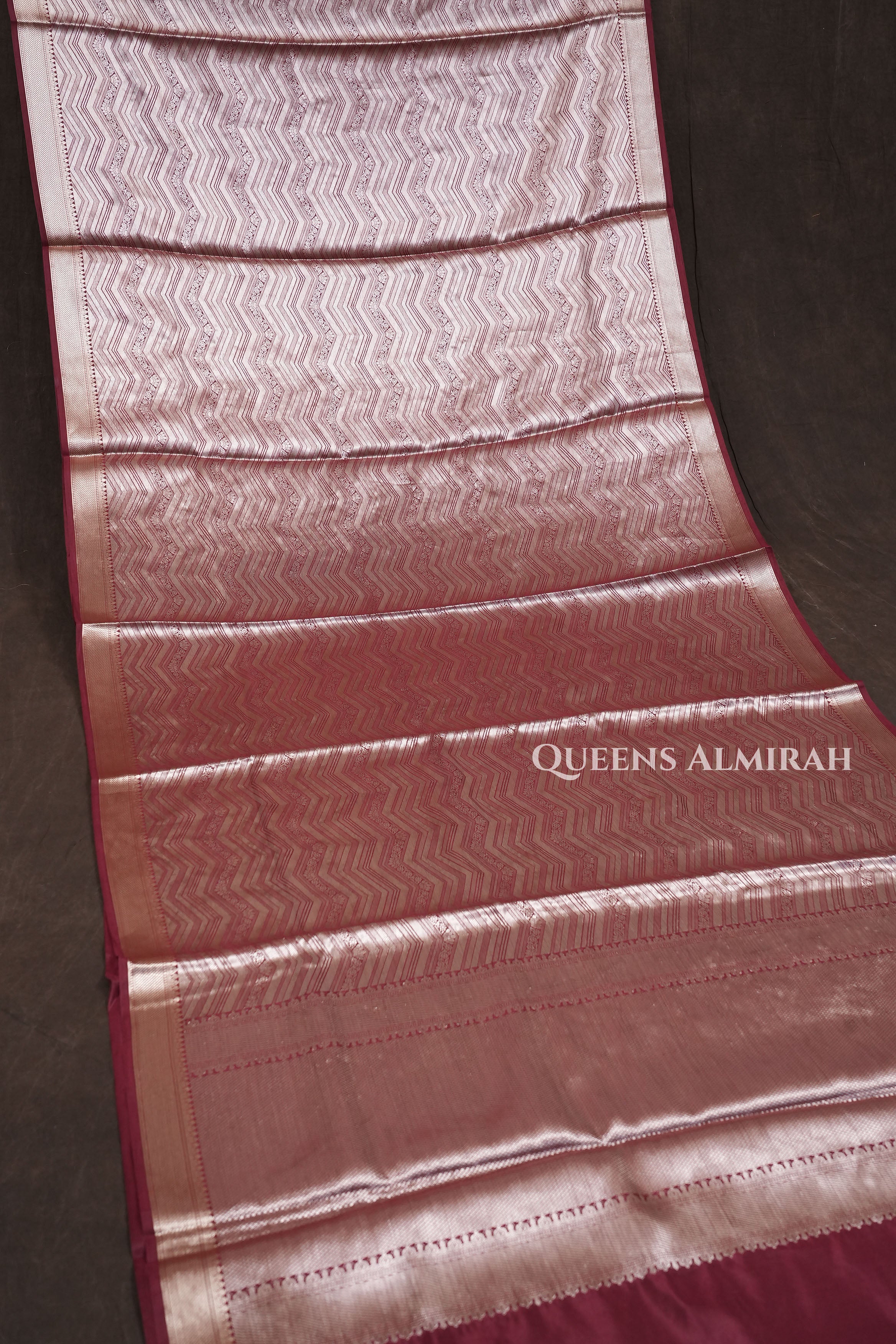 Red Banarasi Silk Saree